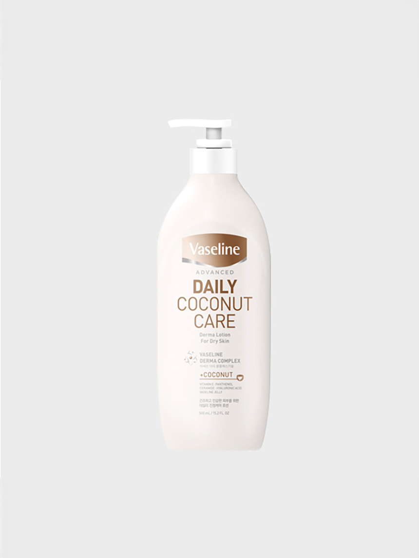 DAISO Vaseline Derma Daily Coconut Care Lotion (500ml)