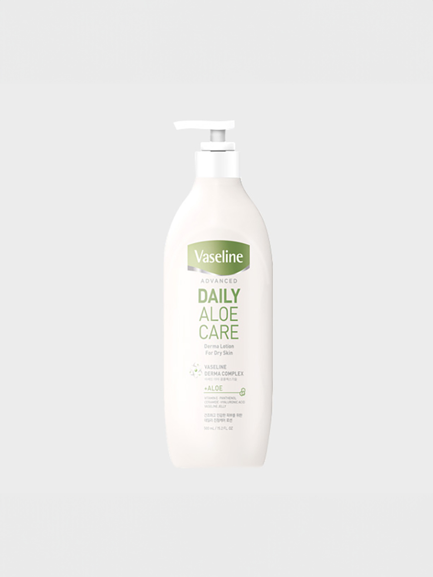 DAISO Vaseline Derma Daily Aloe Care Lotion (500ml)