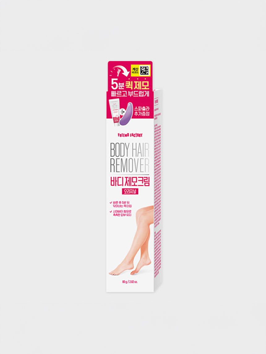 DAISO FreeMo Factory Body Hair Removal Cream Original 80g