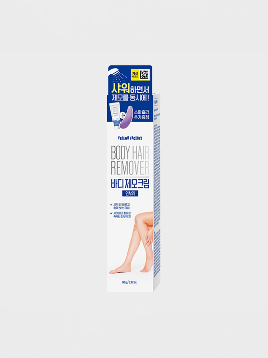 DAISO FreeMo Factory Body Hair Removal Cream In-Shower 80g