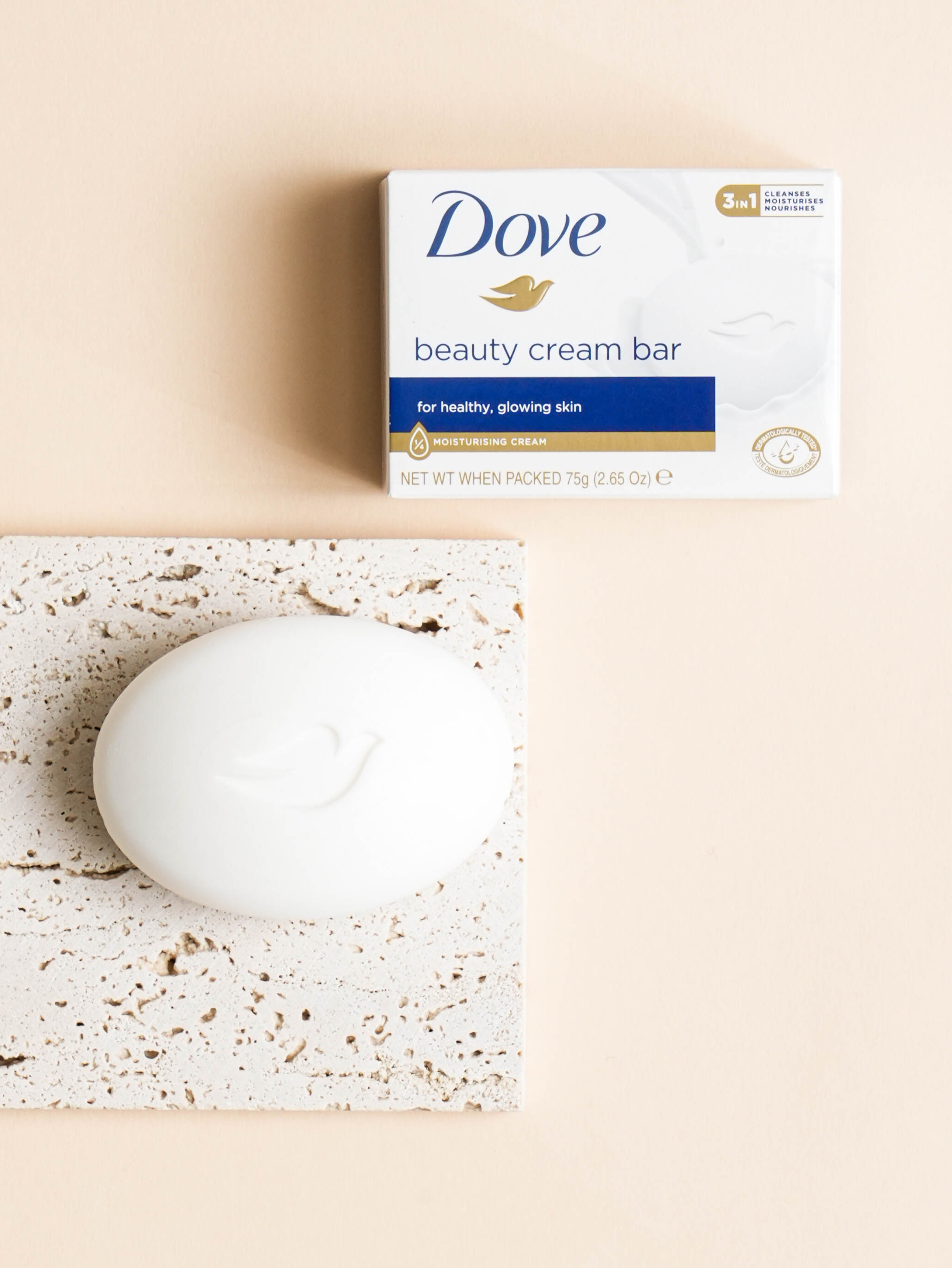 DAISO Dove White Beauty Bar 75g