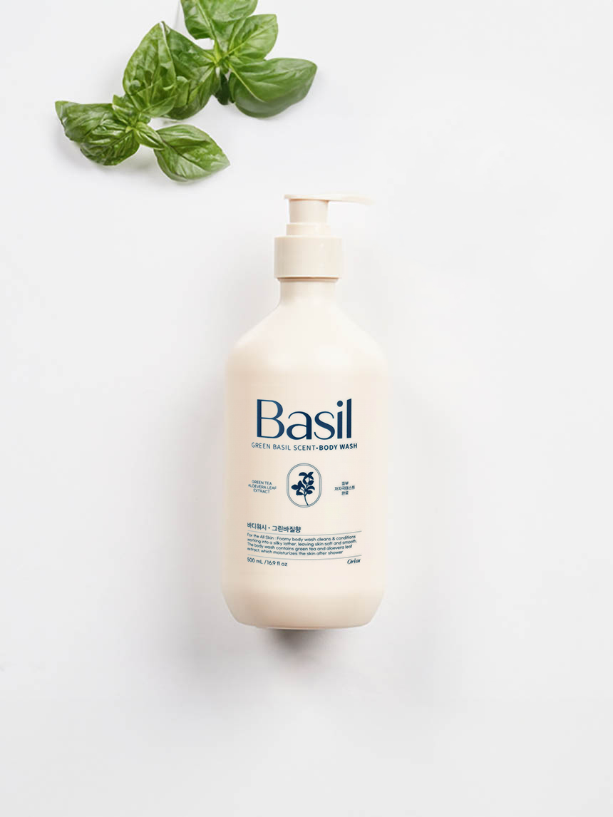 DAISO Oryx Perfume Body Wash (Basil Scent) 500ml