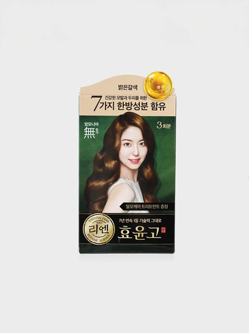 DAISO ReEn Hyo Yoon Go Cream Dye (Light Brown)