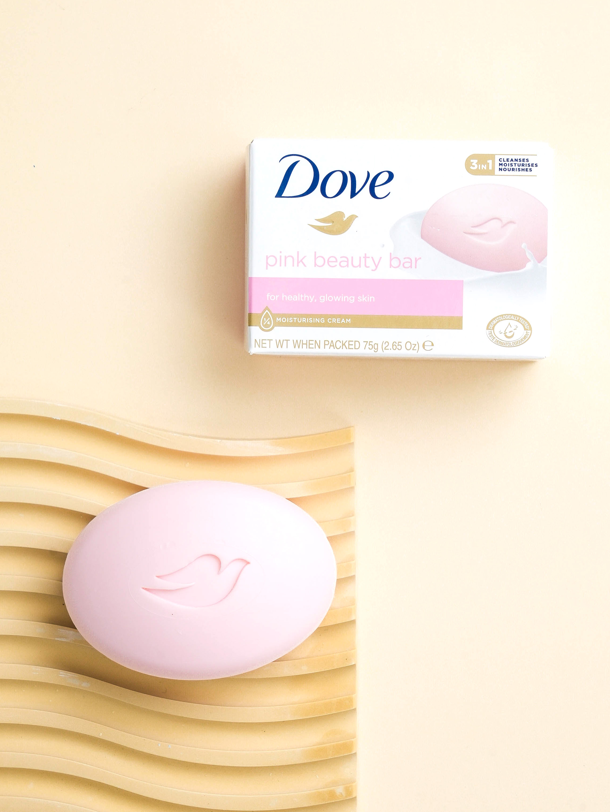 DAISO Dove Pink Bar 75g