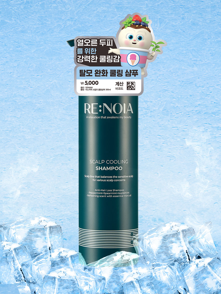 DAISO Re:Noia Scalp Cooling Shampoo 300ml