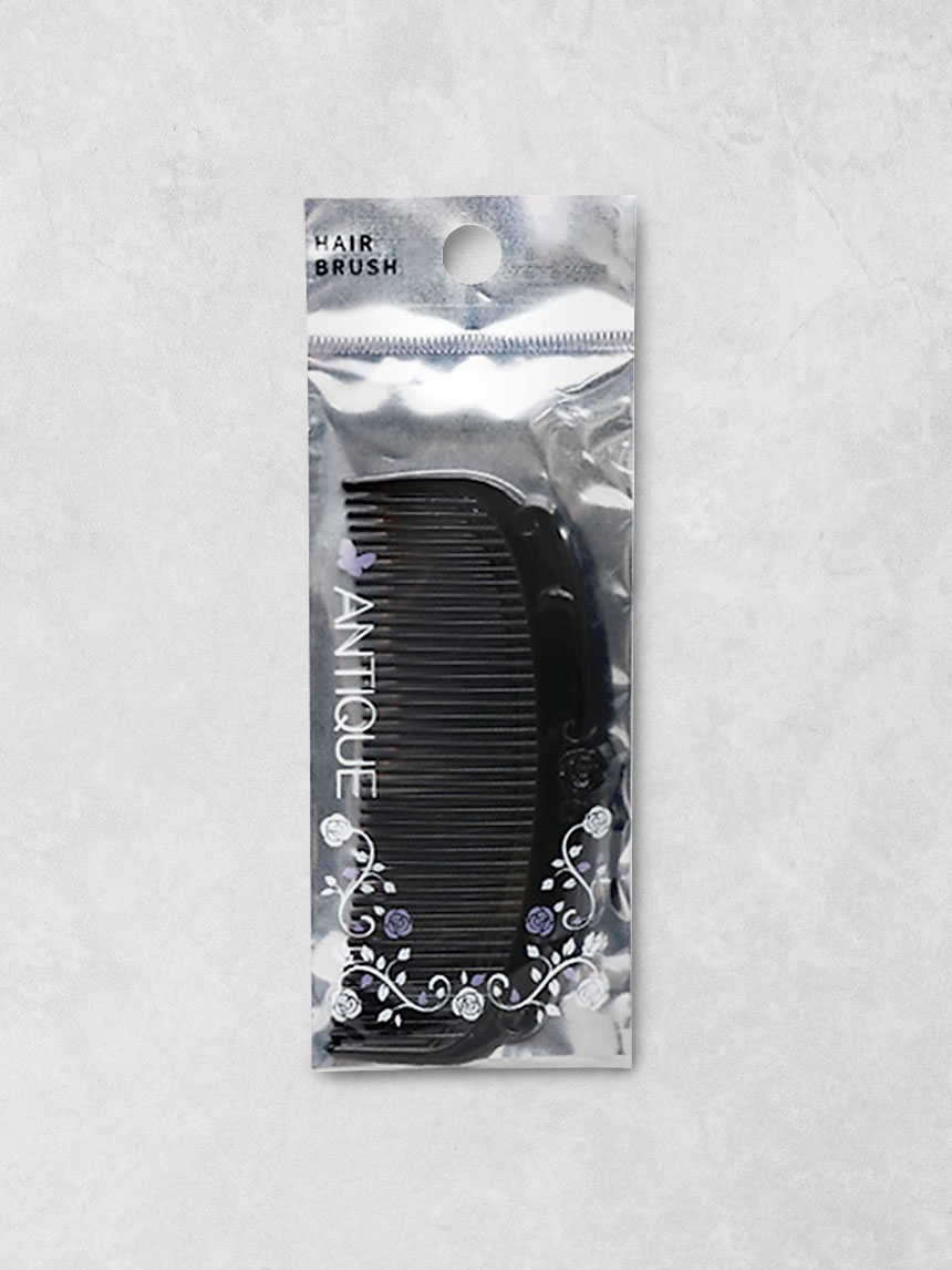 DAISO Antique half-moon comb