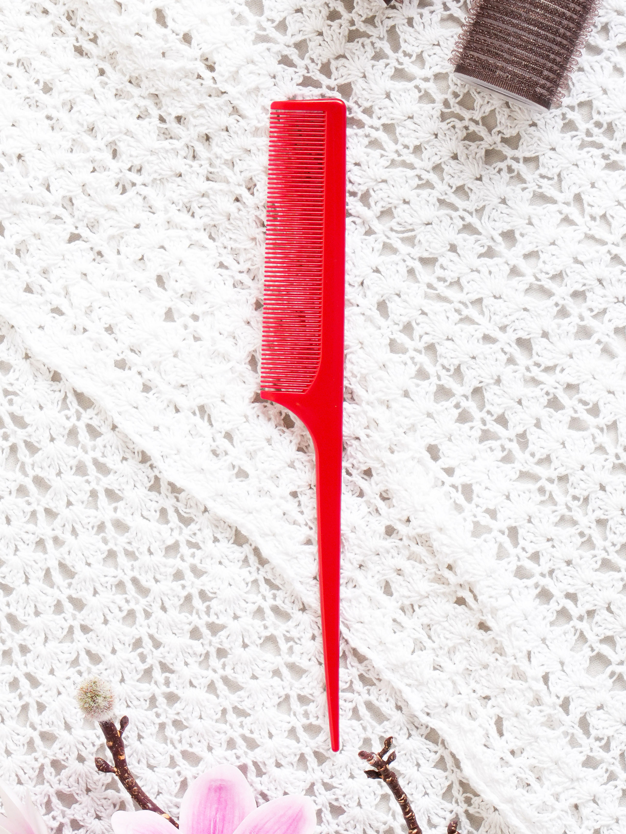 DAISO Camellia tail comb (medicine21cm)