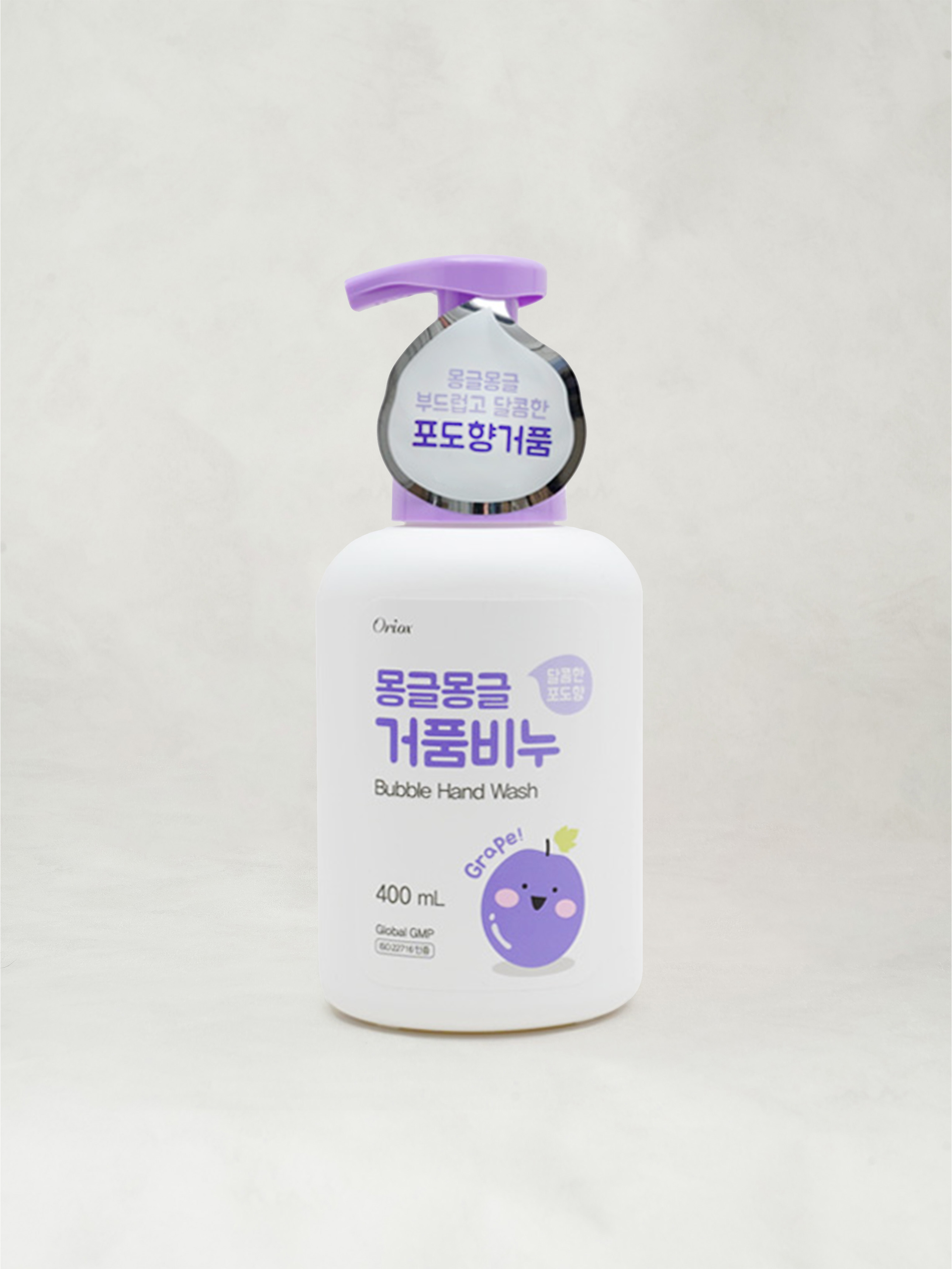 DAISO Mongmong bubble soap (400ml) (grape scent)