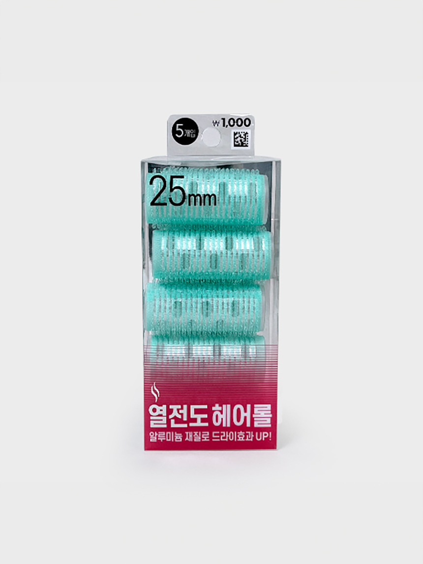 DAISO Heat Conductive Hair Curl (small) 5P/SET