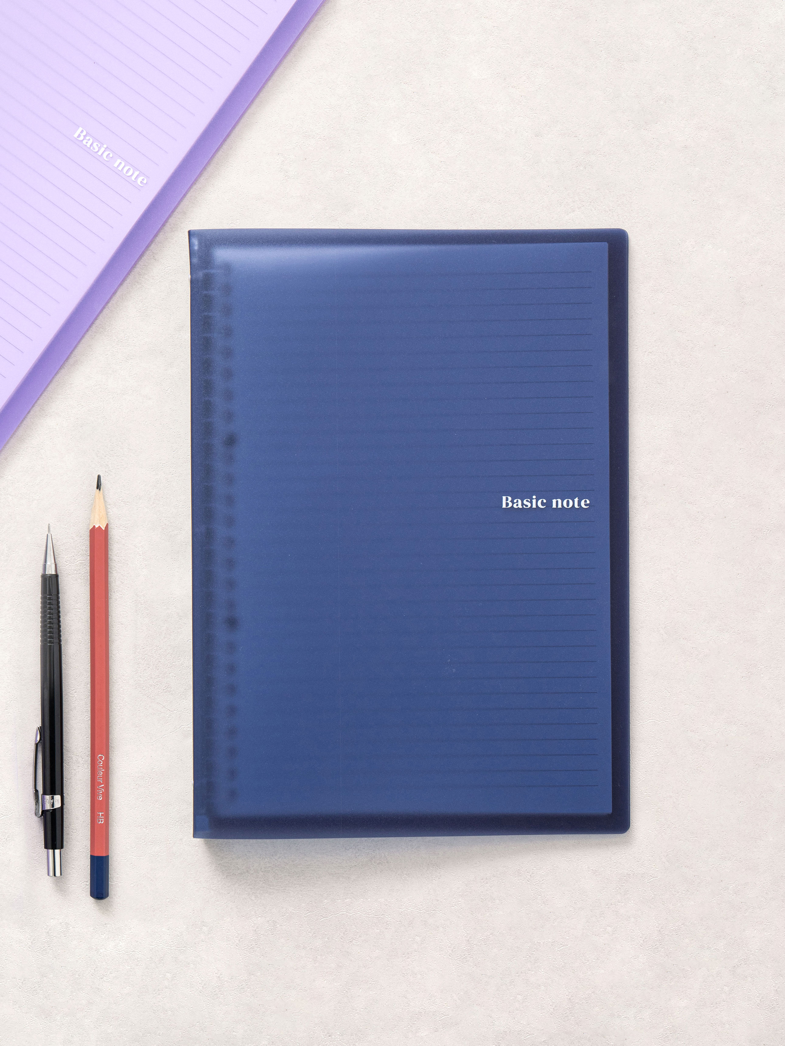 DAISO SoftPP loose leaf notebook (B5/40 sheets)