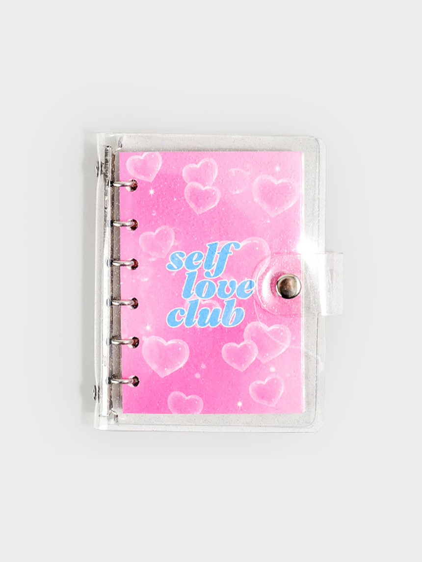 DAISO High Teen 6-hole check notebook (80 sheets)