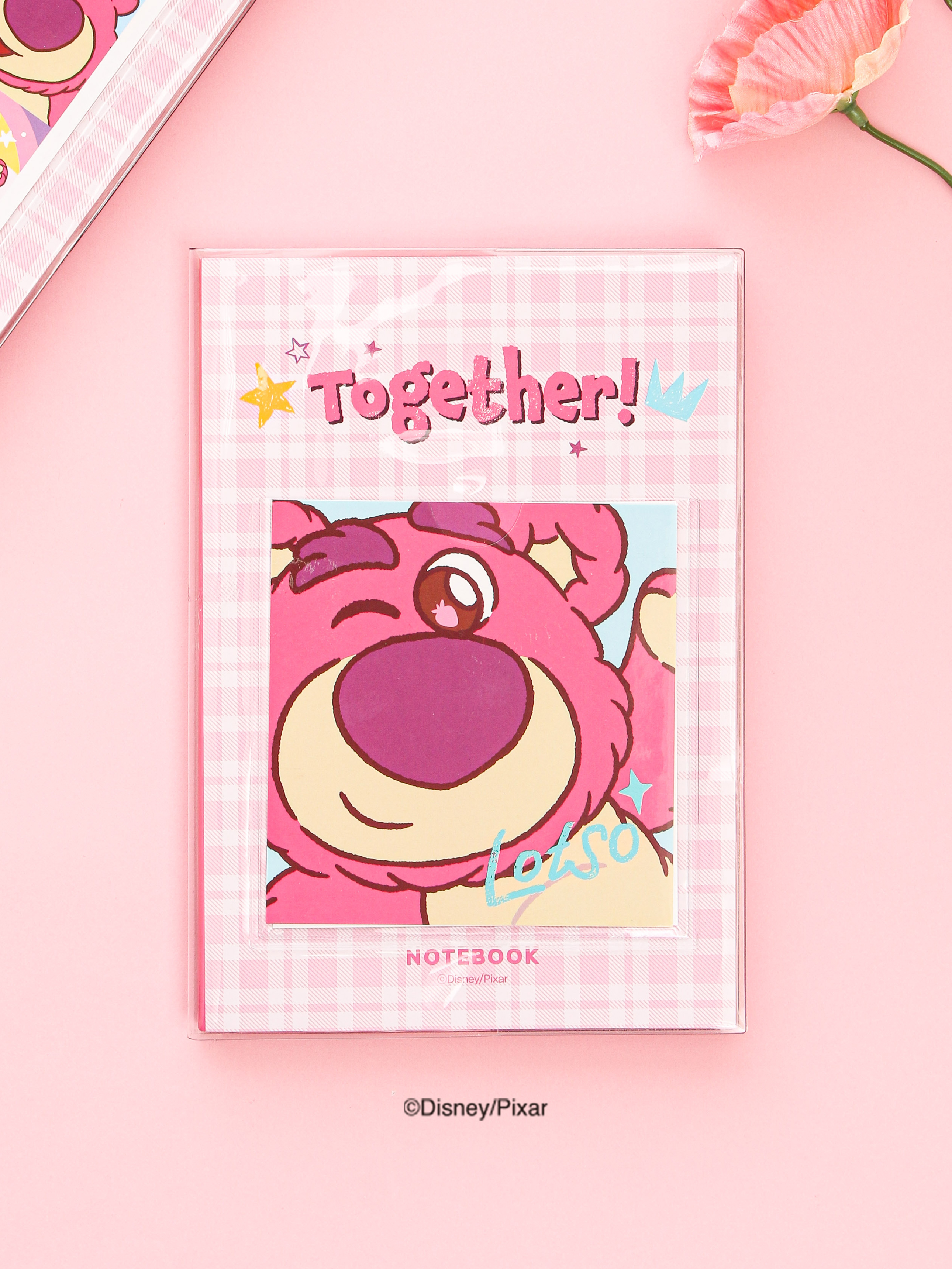 DAISO Pixar_Lotso_PVC Cover Note