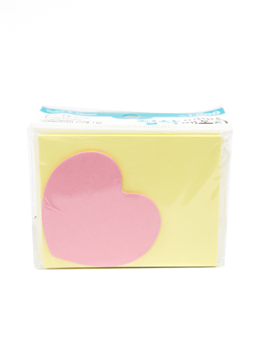 DAISO Sticky note (square+heart)