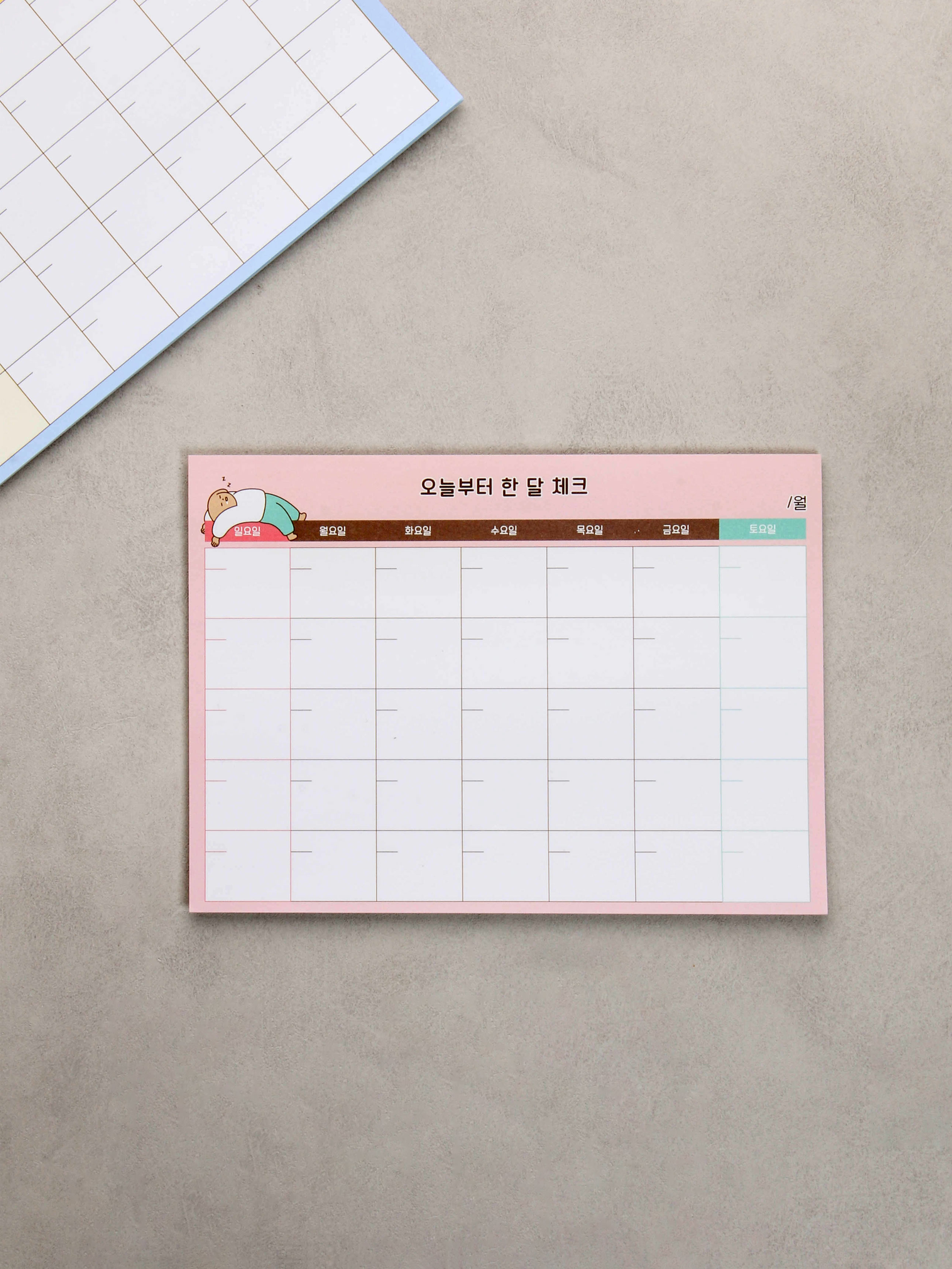 DAISO D Monthly Memo (12 sheets)