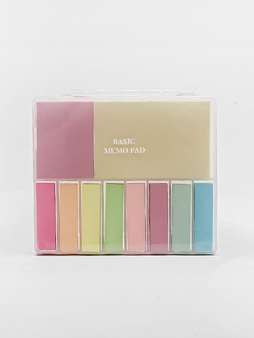 DAISO Case adhesive memo set (100 sheets x 10)