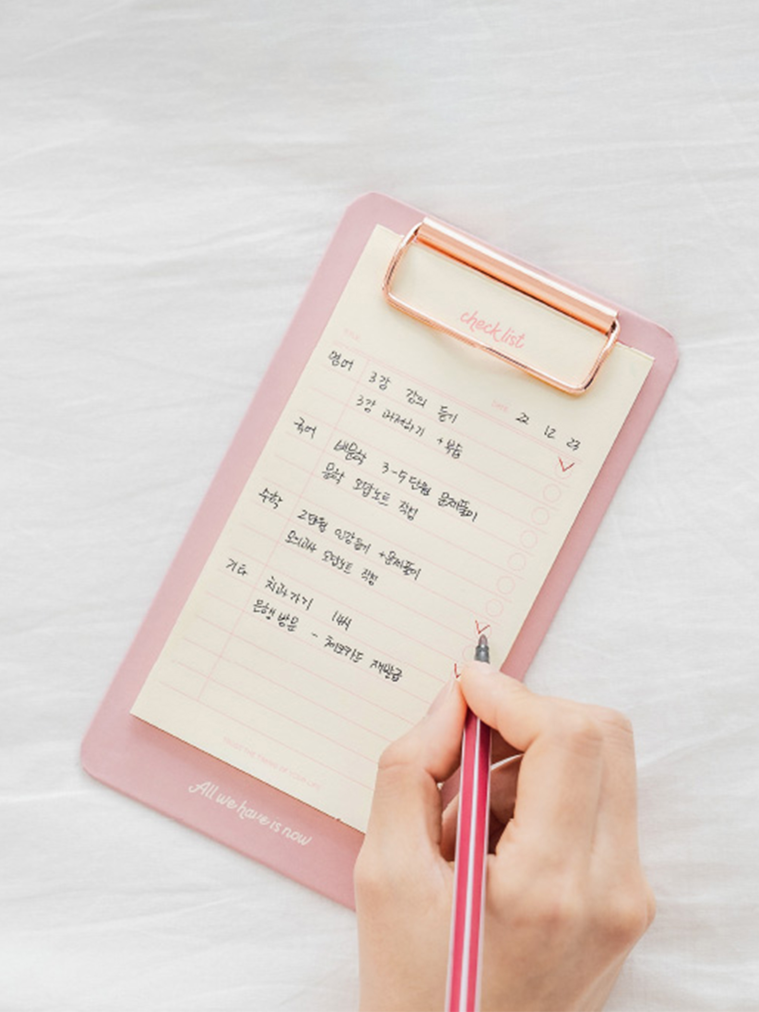 DAISO Clipboard Memo (30 sheets)