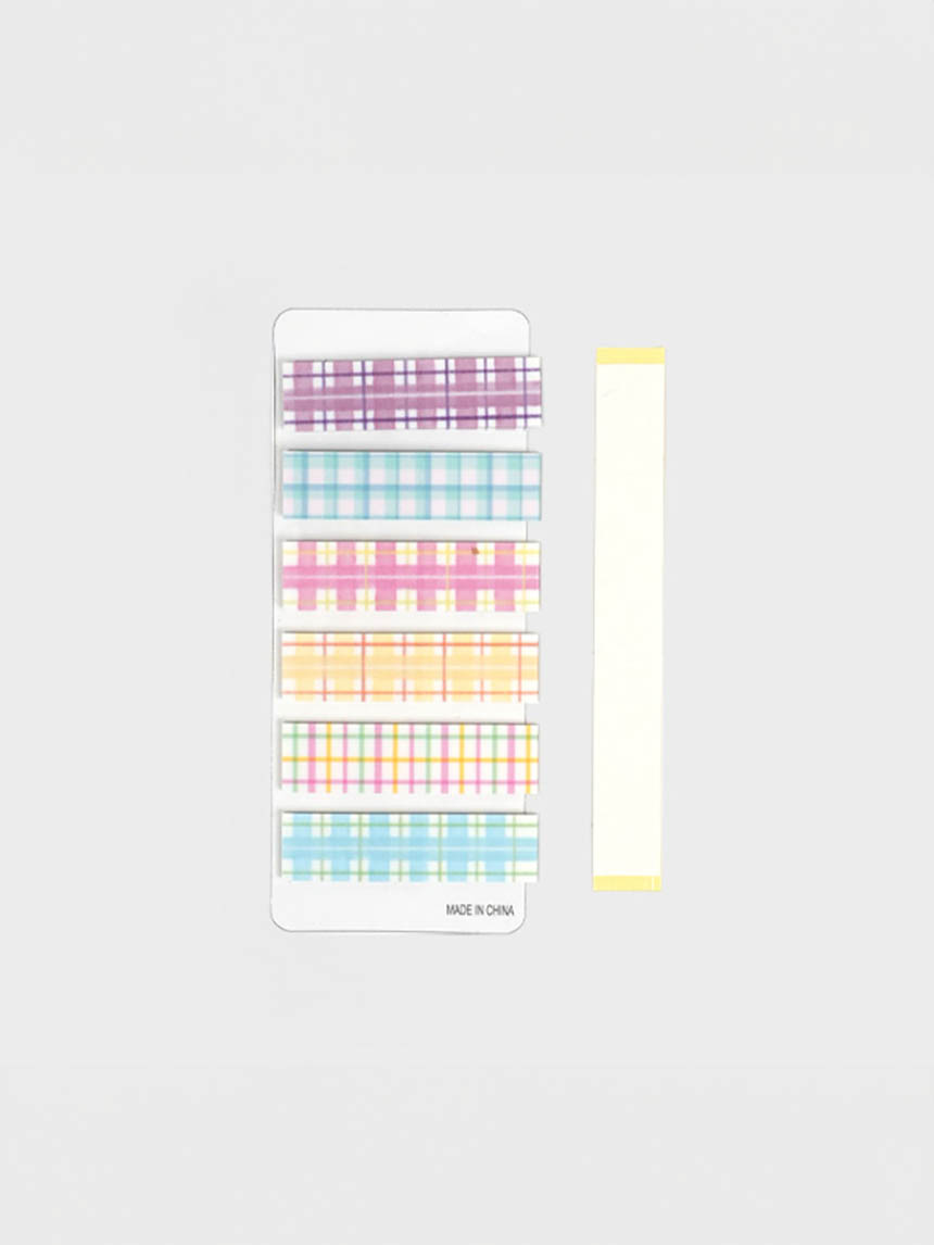 DAISO Design PET Index (6 types * 20 sheets)