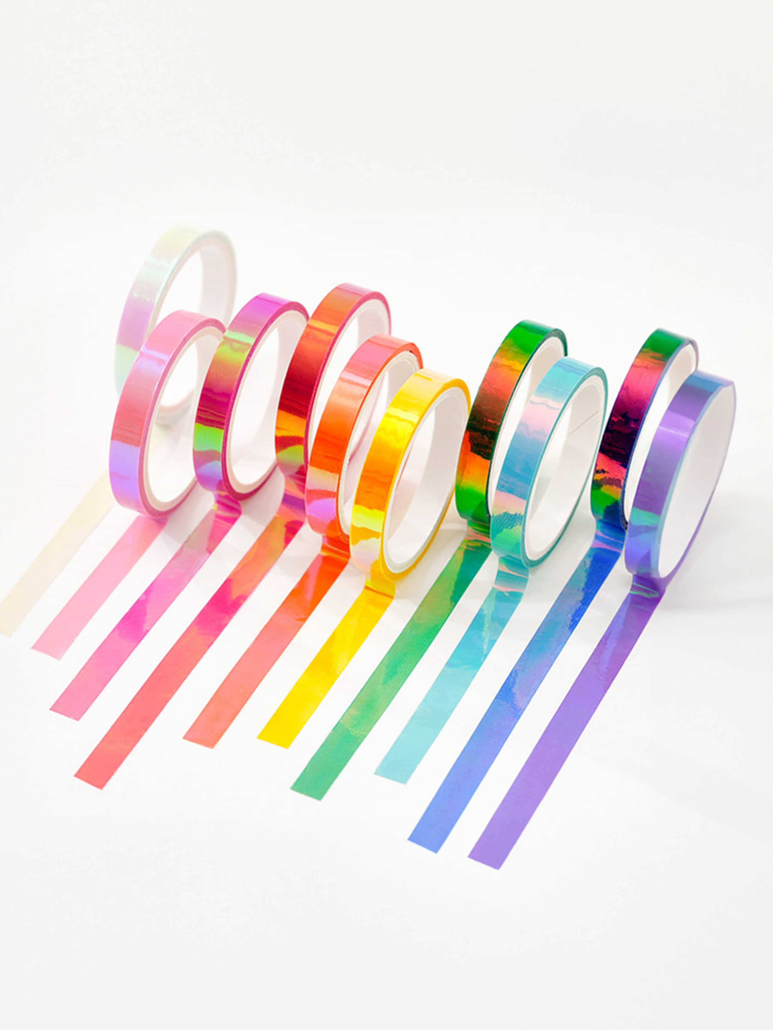 DAISO Hologram masking tape (6mm*3m) (10 pieces)