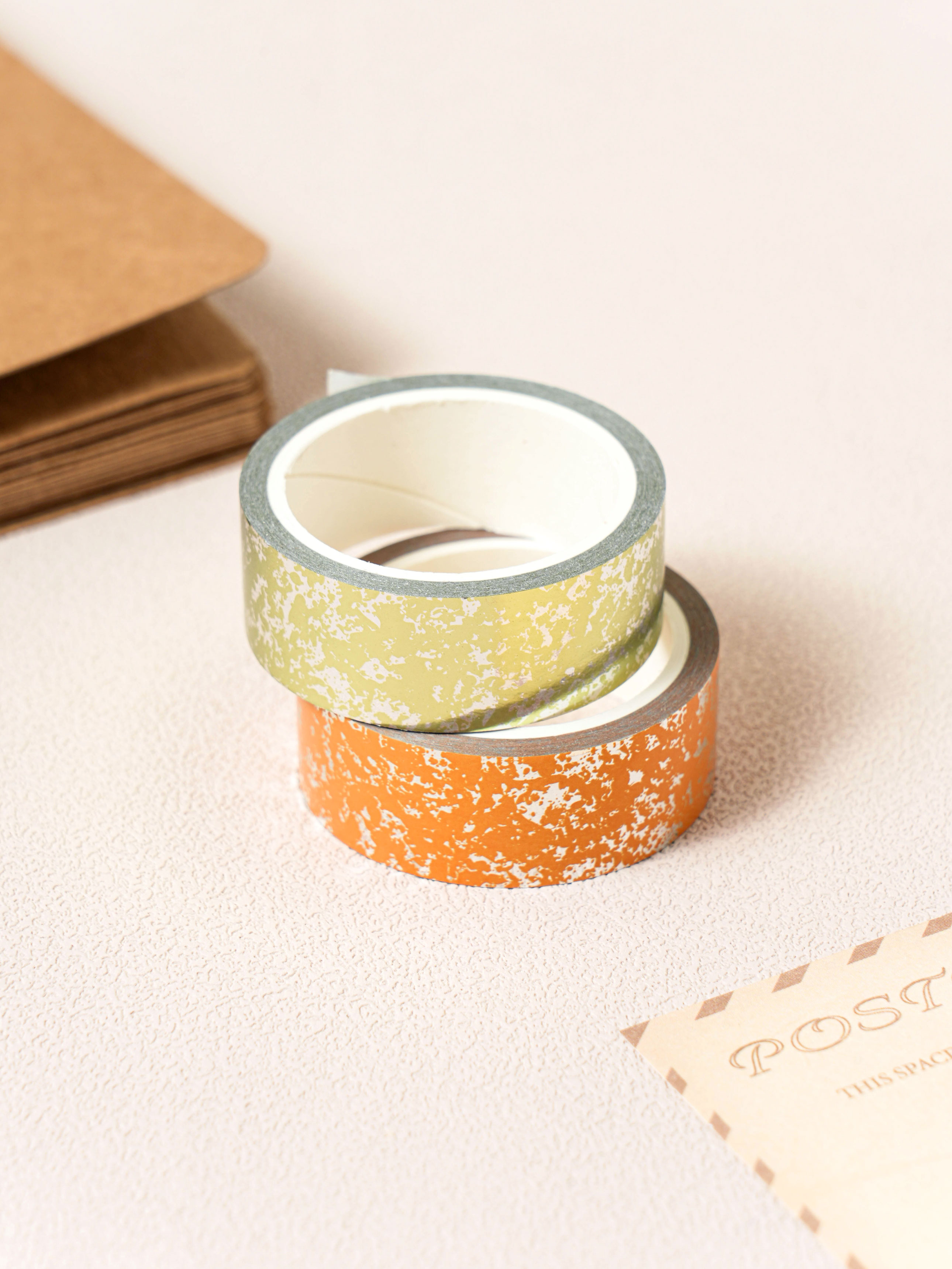 DAISO Vintage_Rusty Pattern Masking Tape (15mm*4m) (2 pieces)