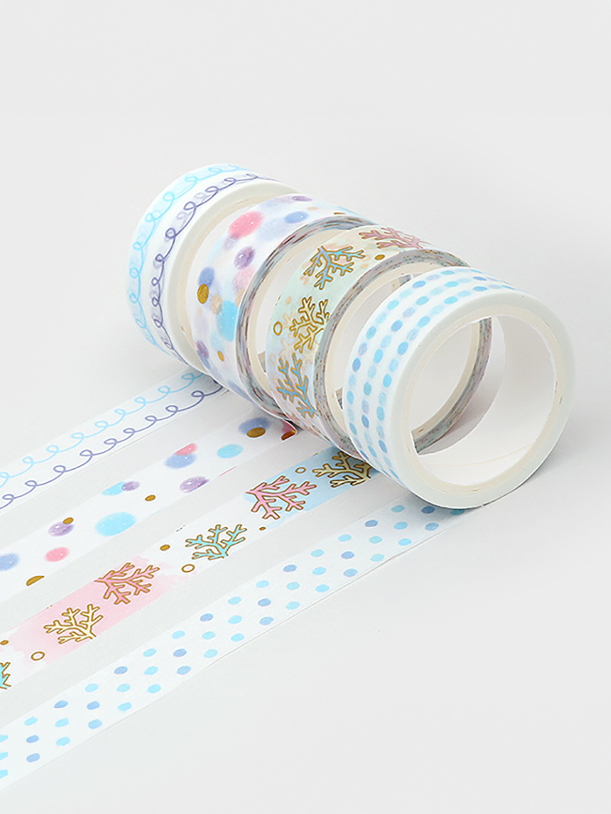 DAISO Masking tape_Sea (15mm*4m) 4 pieces