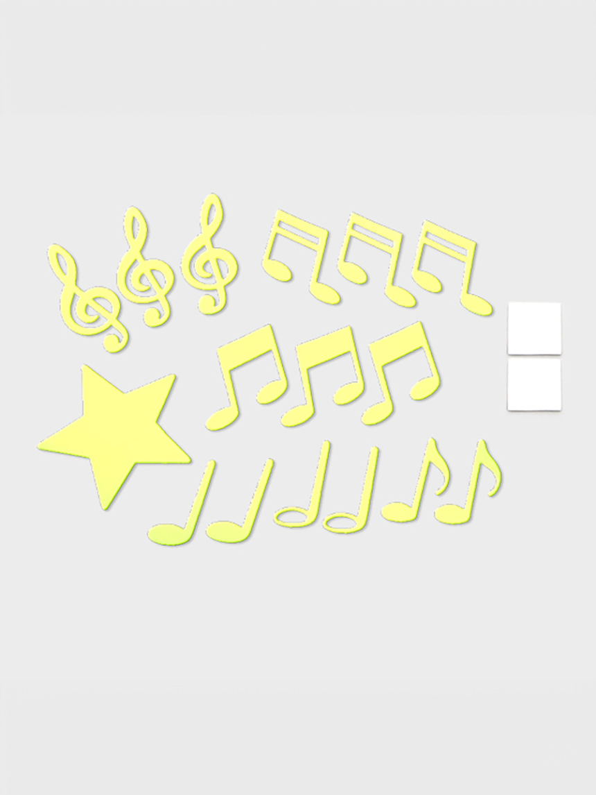 DAISO Fantastic glow-in-the-dark star stickers