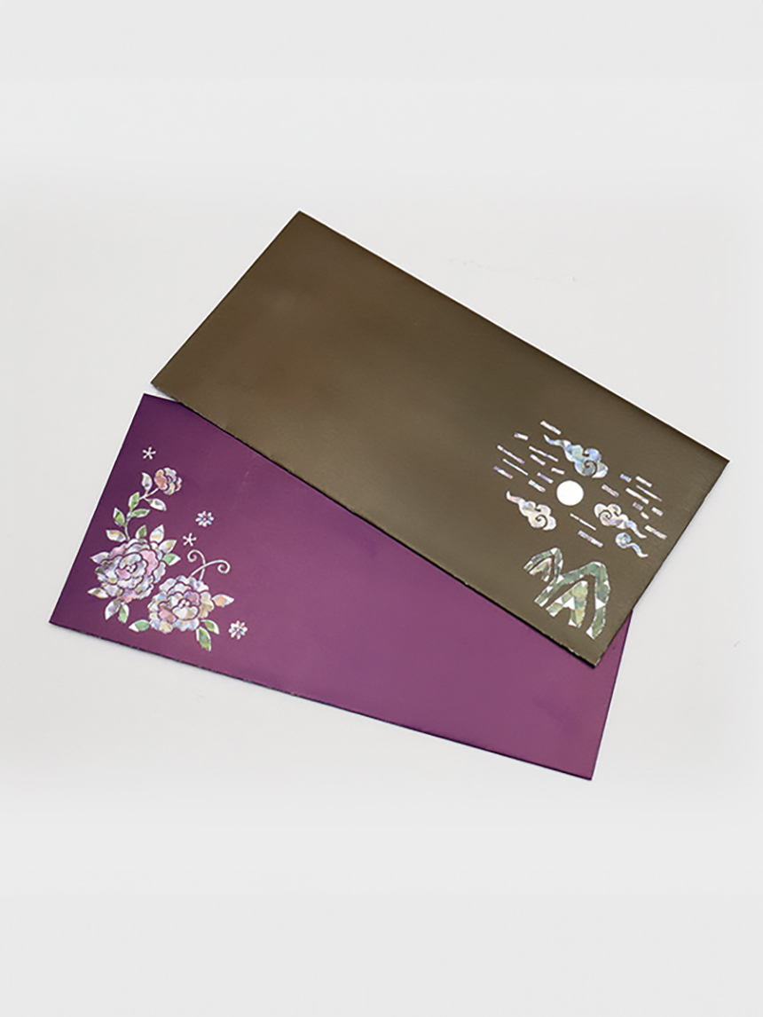 DAISO Mother-of-pearl envelopes (2 sheets)