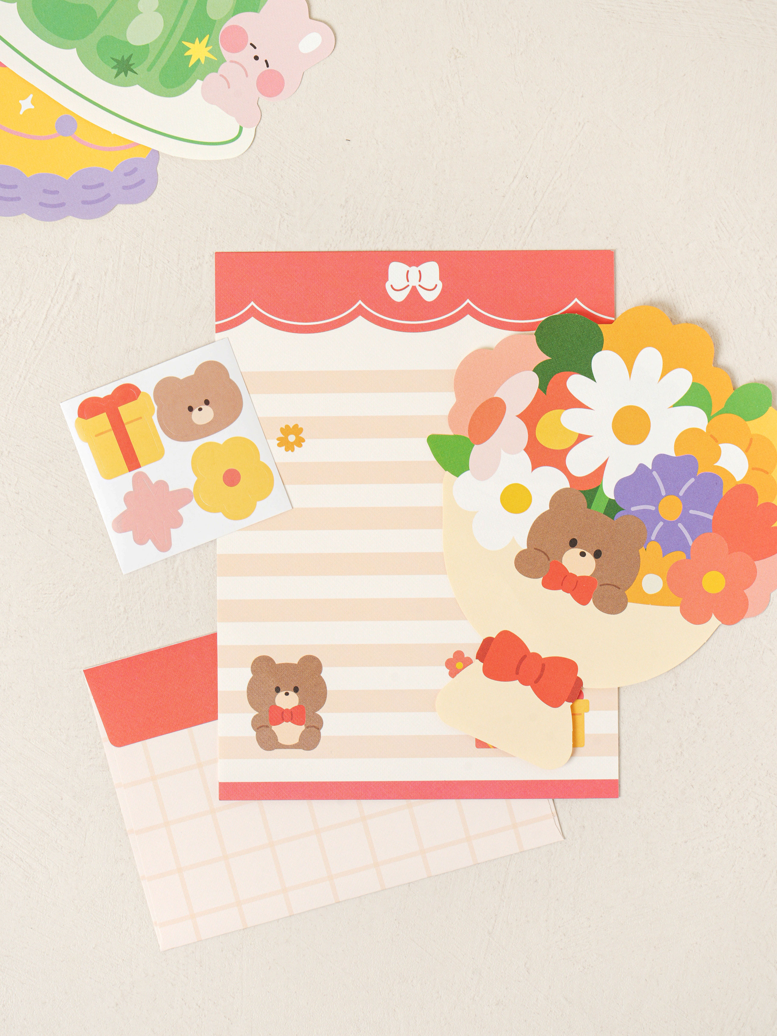 DAISO Mochiri Domusong + General Letter Set