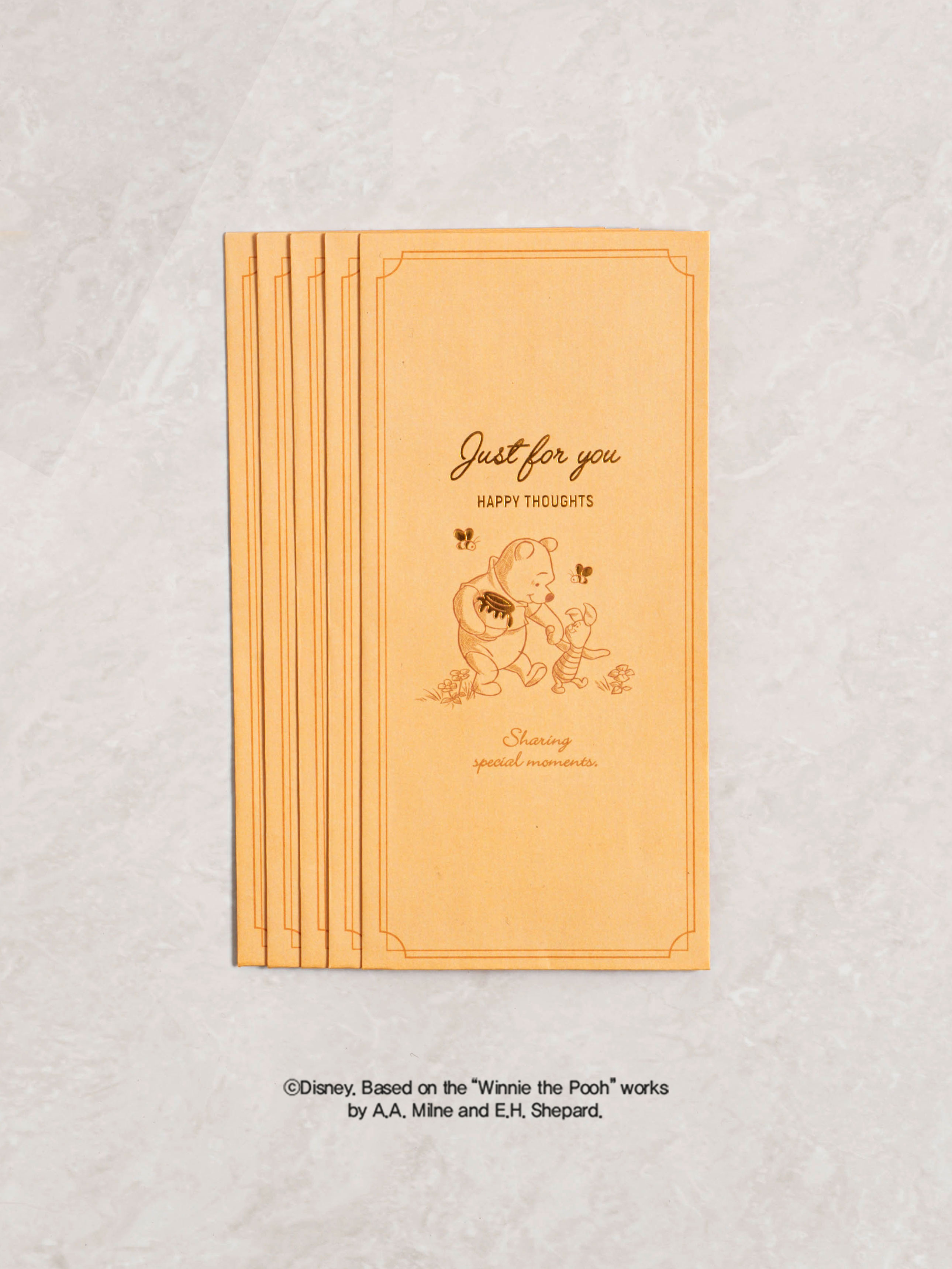 DAISO Disney Winnie the Pooh Money Envelope (10 sheets)