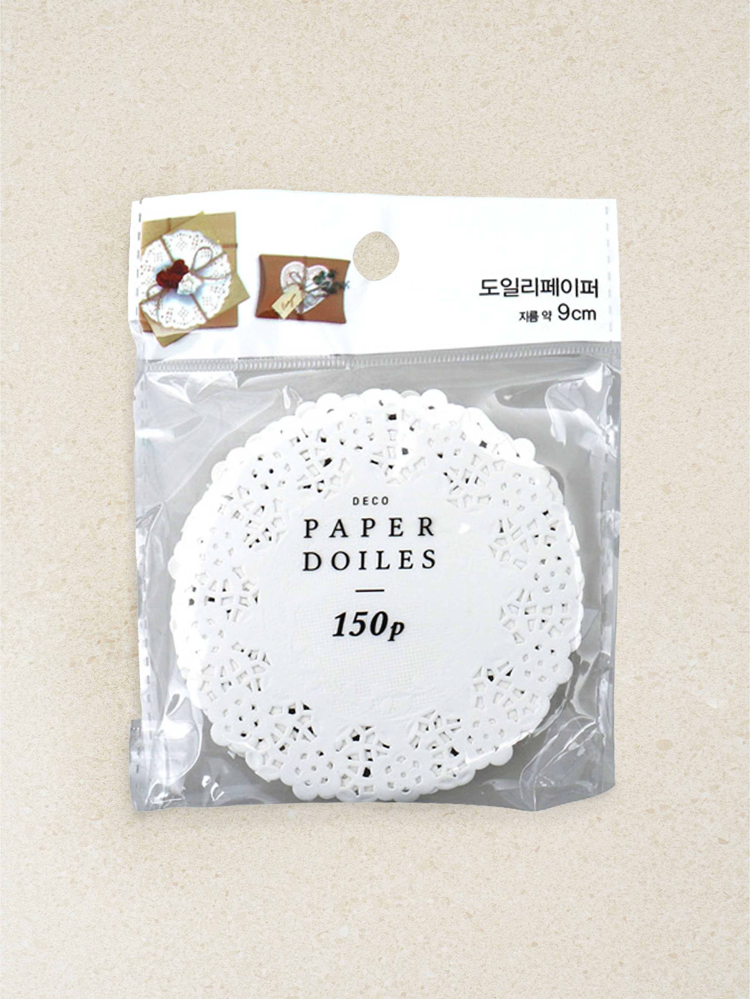 DAISO Doily paper (150 sheets) round (9cm)