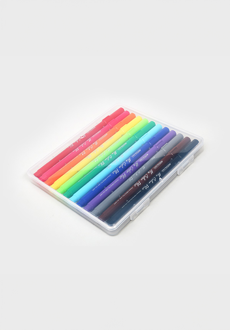 DAISO Colored fountain pen (with case/12P)