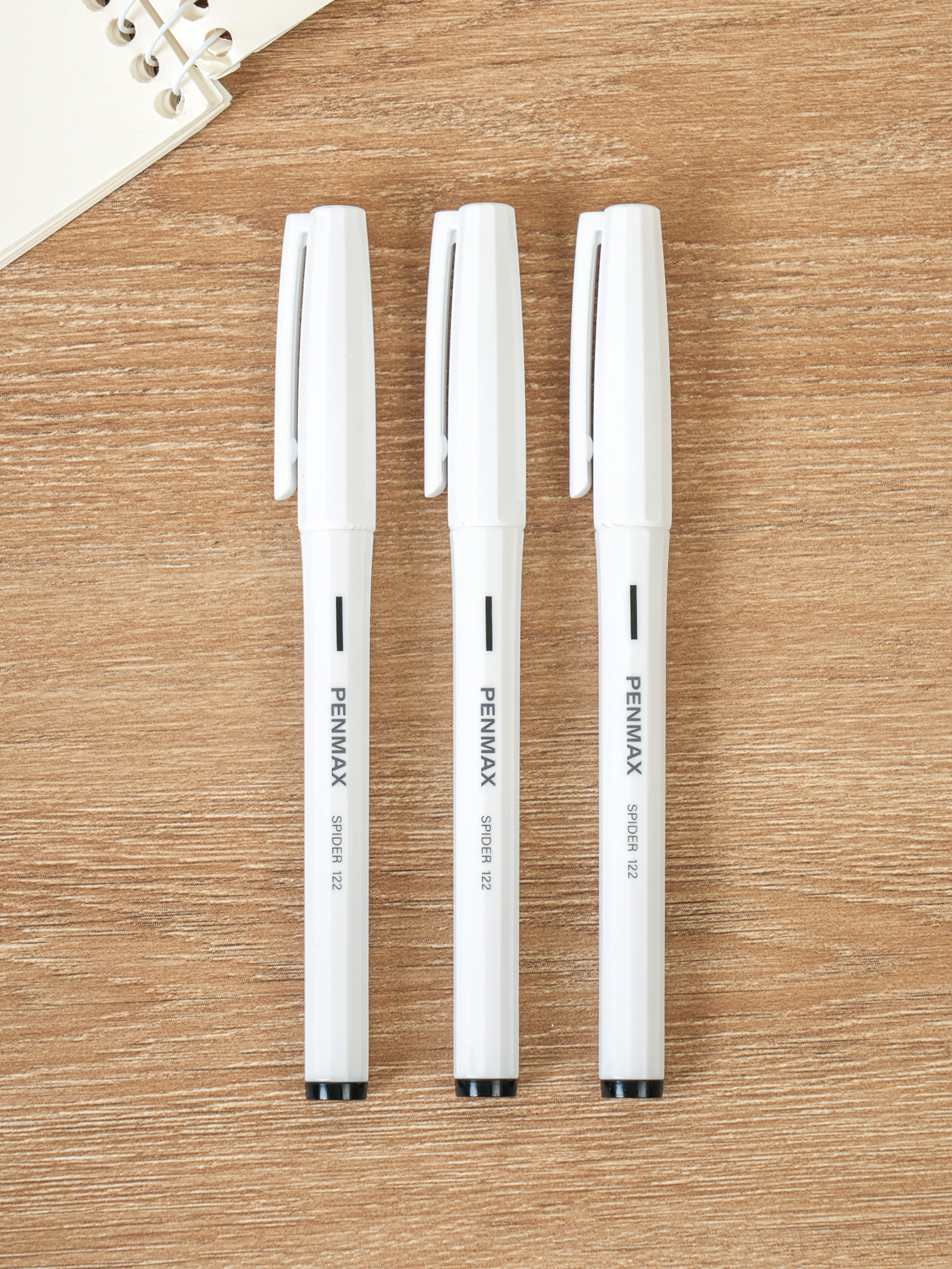 DAISO Sepil Water-based Pen (0.38mm) (black 3 pieces)