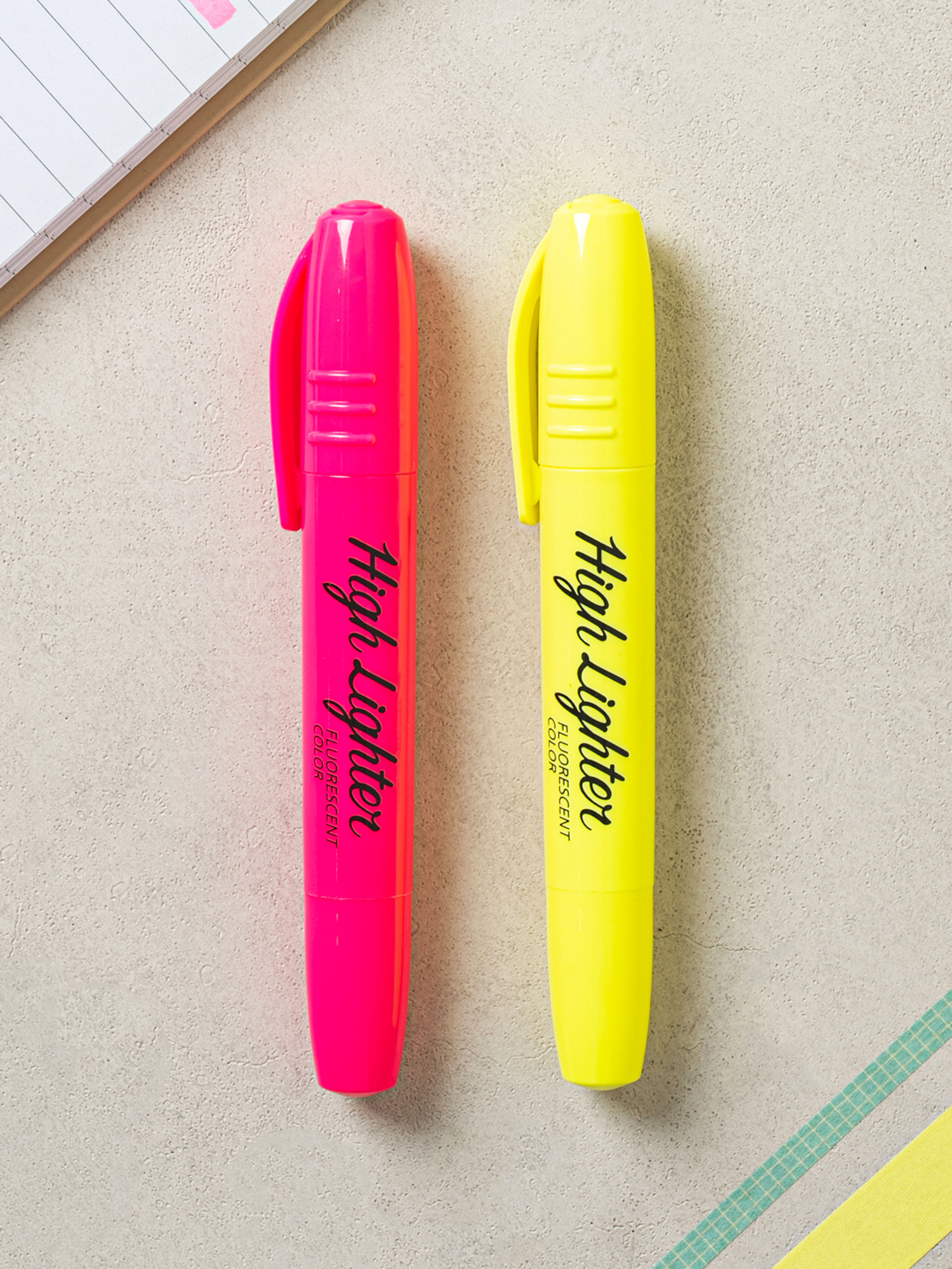 DAISO Whiteman Highlighter 2P