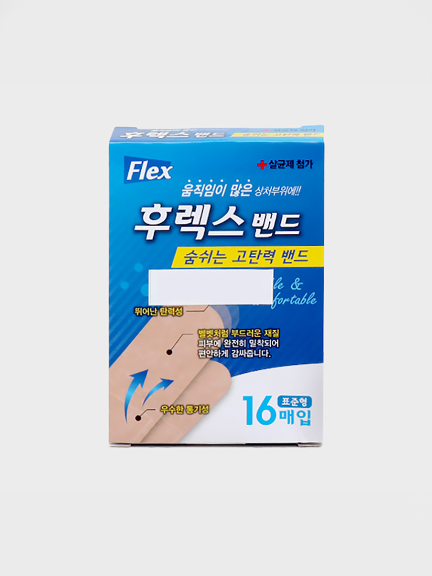 DAISO High Elasticity Band-Aid Standard (16 sheets)