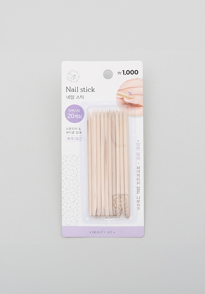 DAISO Nail Wood Stick (20P)