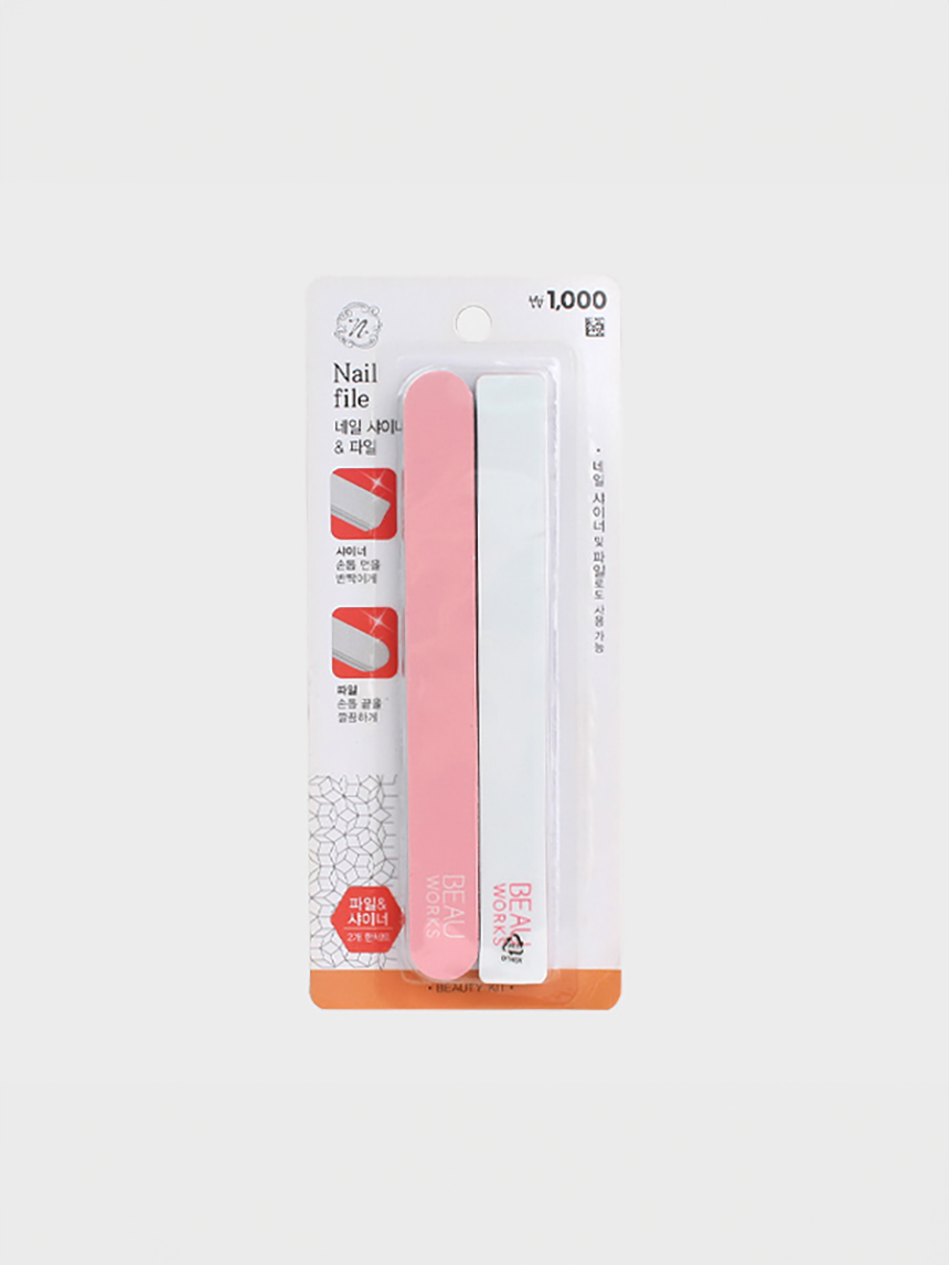 DAISO Nail Shiner File Set (2P)