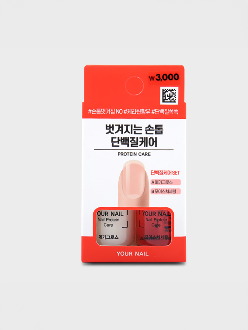 DAISO Your Nail Protein Care SET