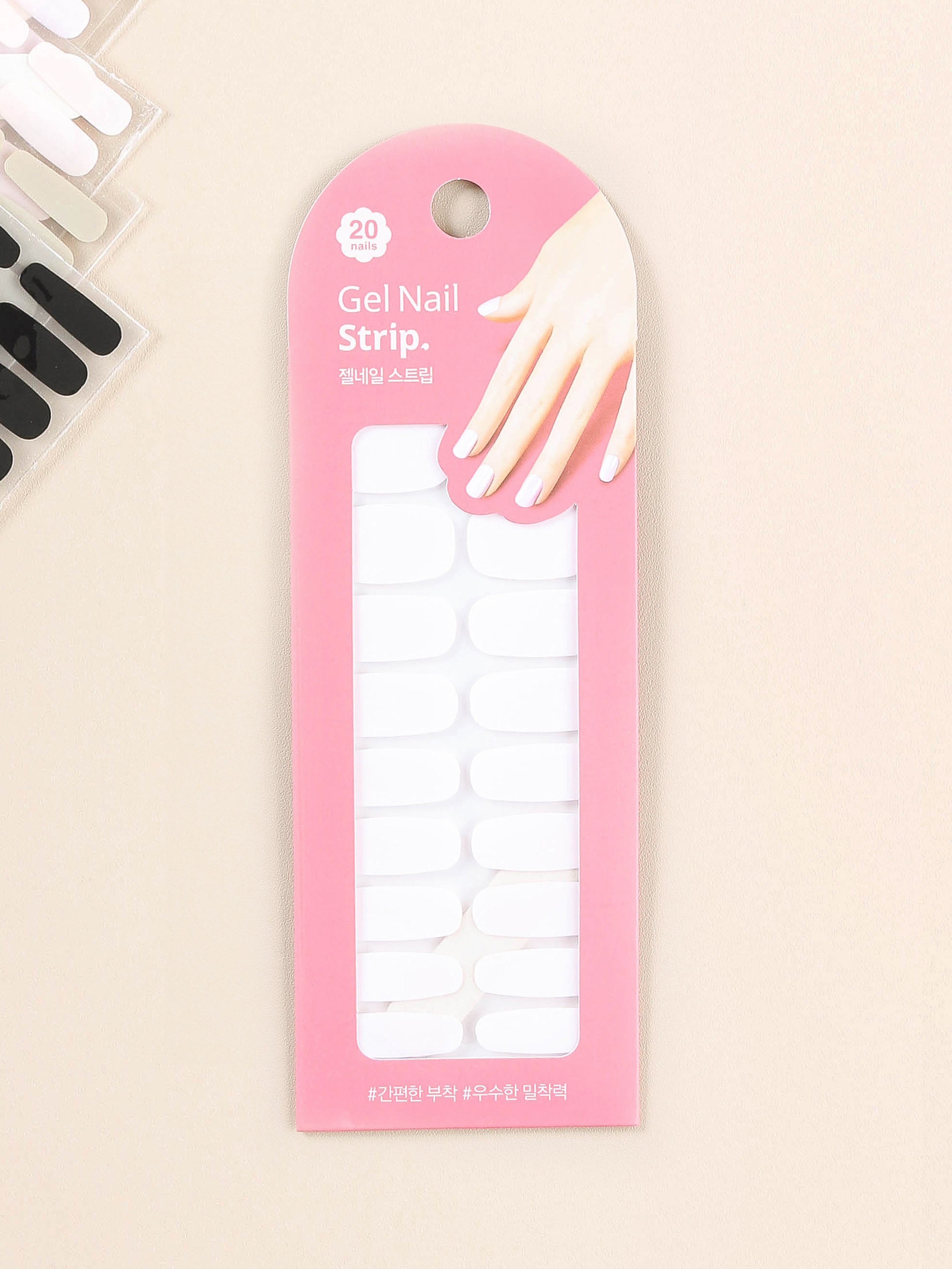 DAISO Gel Nail Strip (Solid Basic)