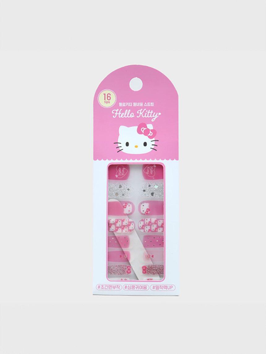 DAISO Hello Kitty Gel Nail Strip (16P)