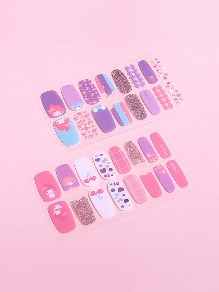 DAISO My Melody Gel Nail Strip (16P)