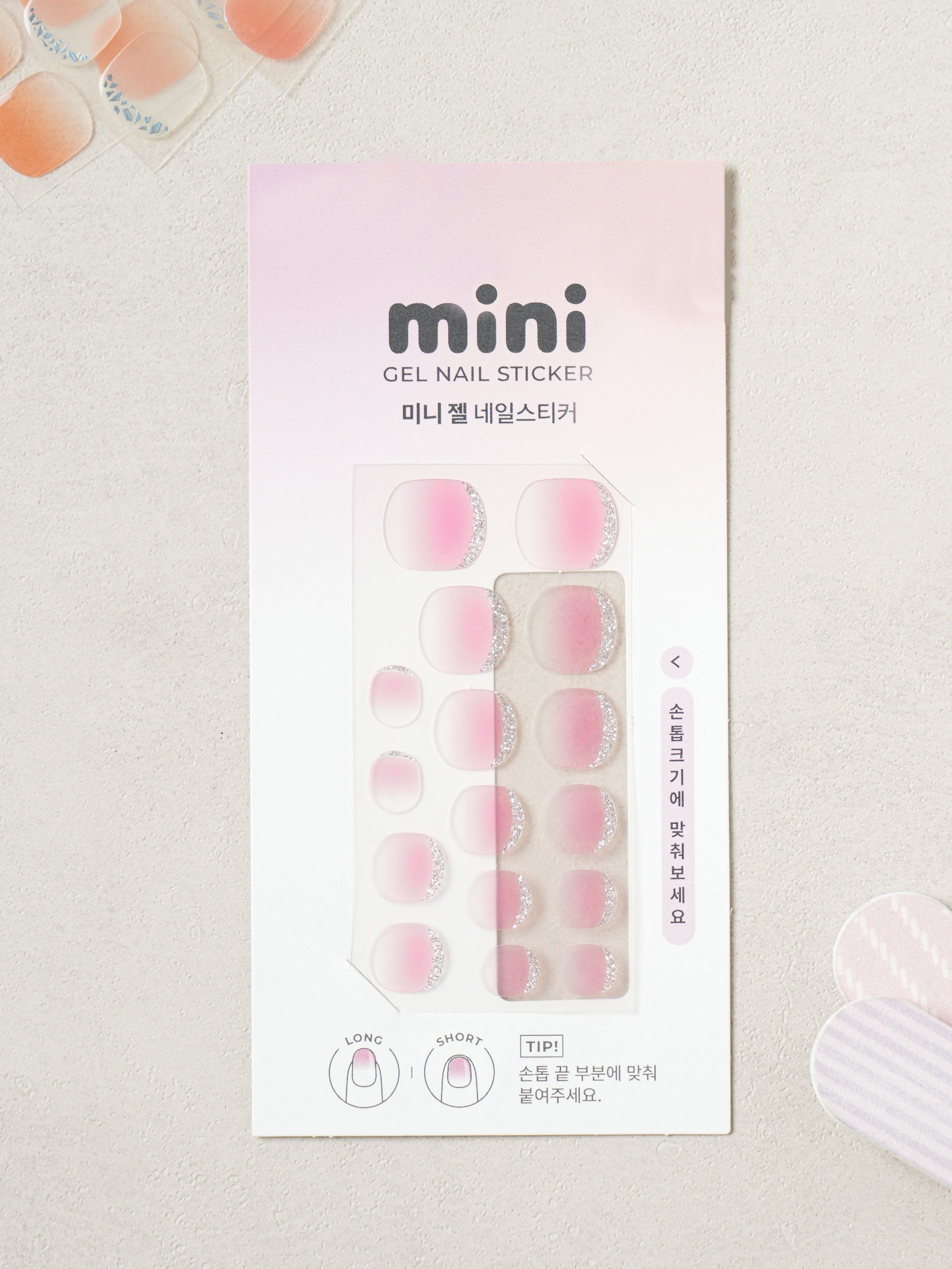 DAISO Mini gel nail stickers