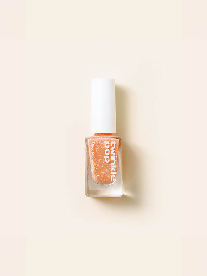 DAISO Twinkle Pop Mood Moment Nail (03 Brilliant Amber) 9ml