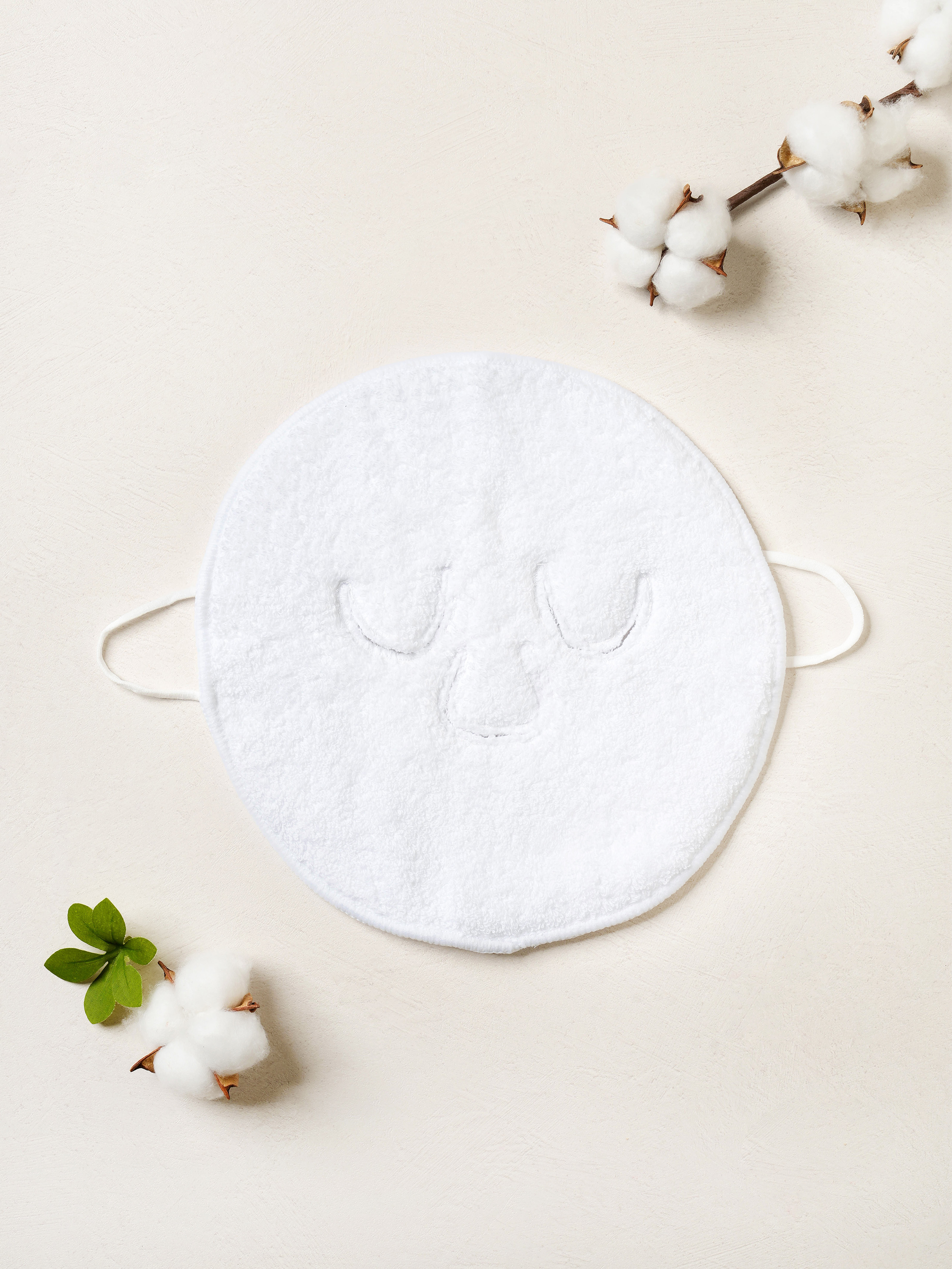 DAISO 100% cotton steam towel