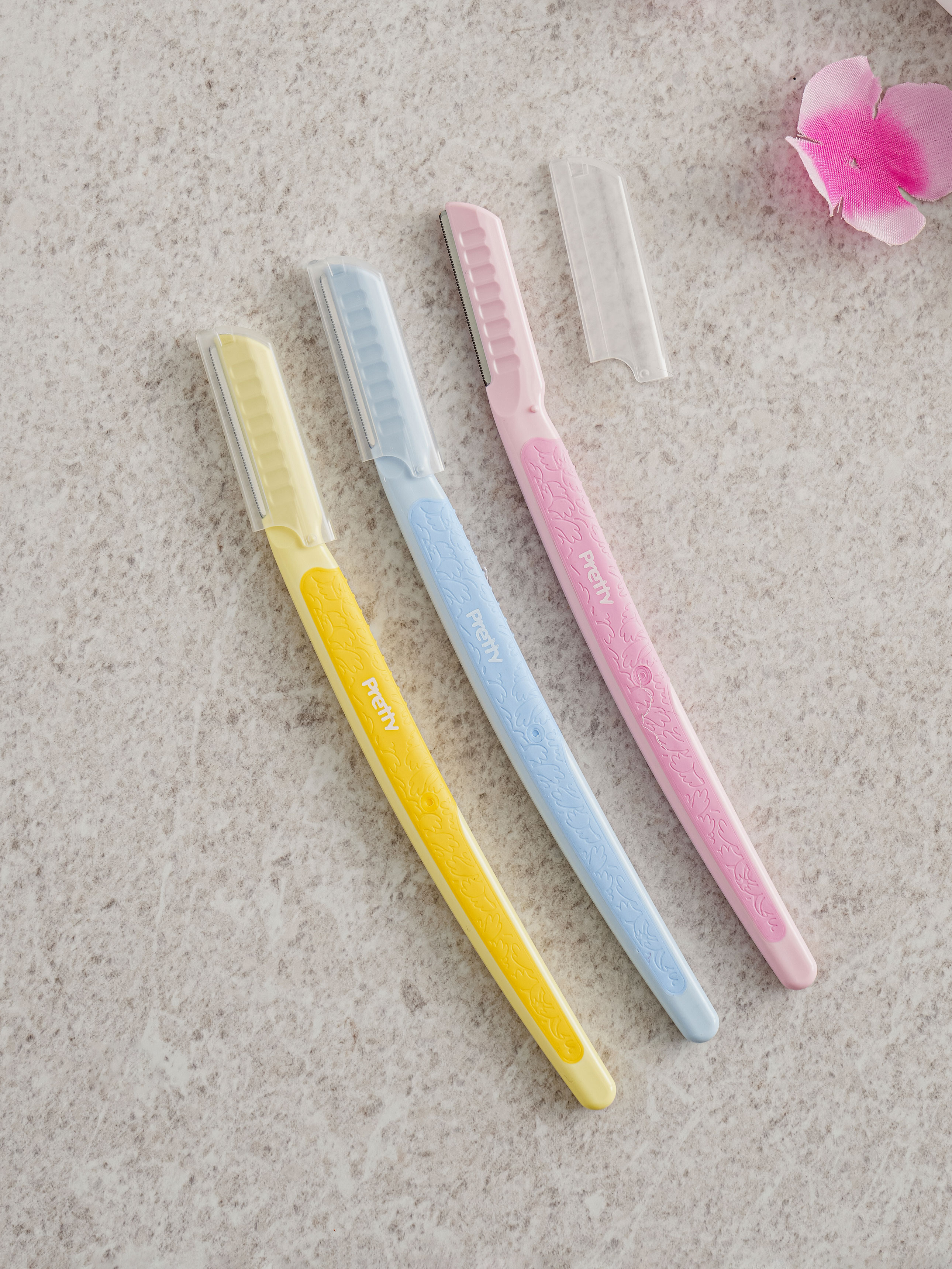 DAISO KAI Pretty Sensitive Skin Facial Razor 3P