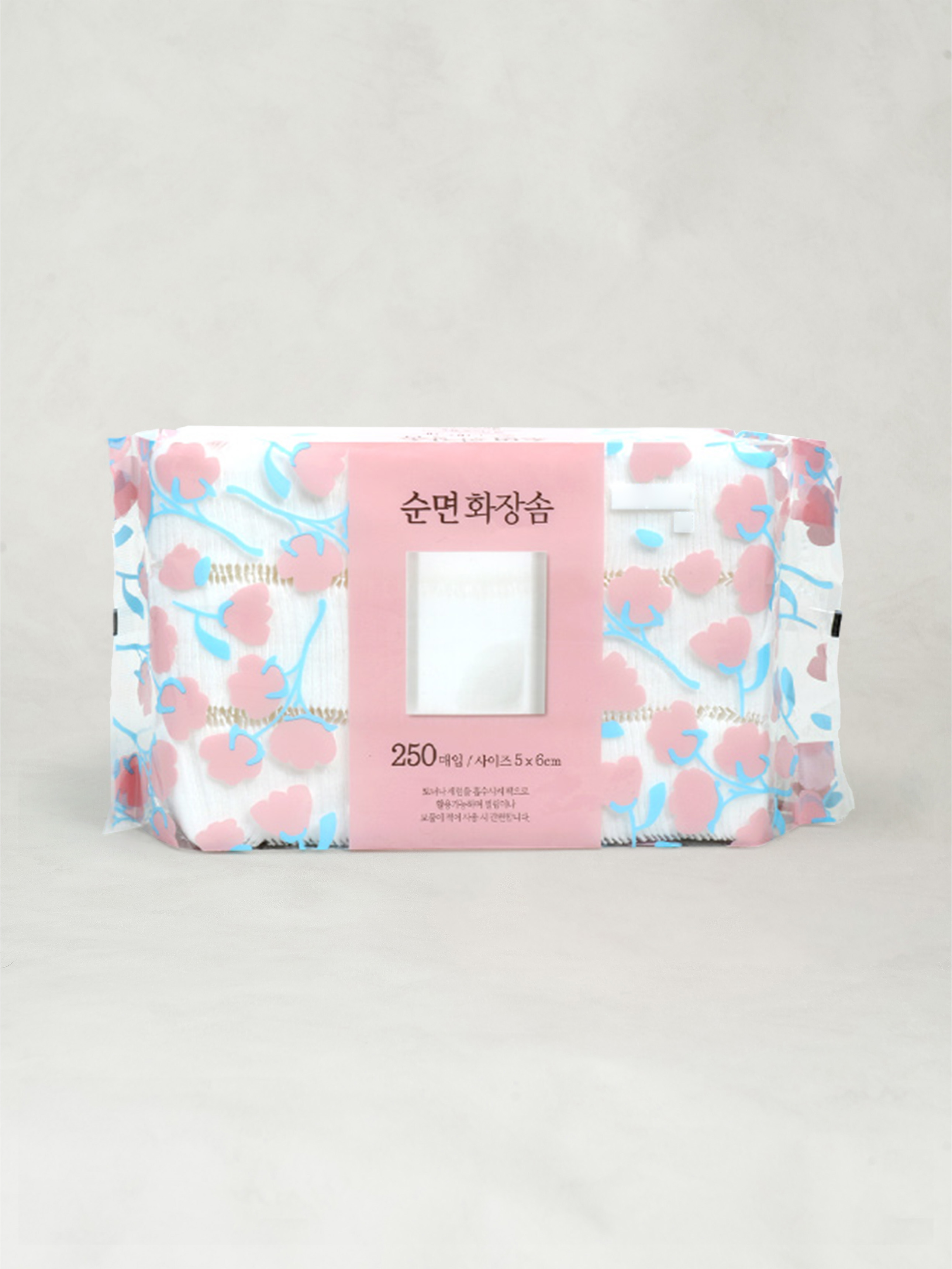 DAISO 250 sheets of pure cotton pad