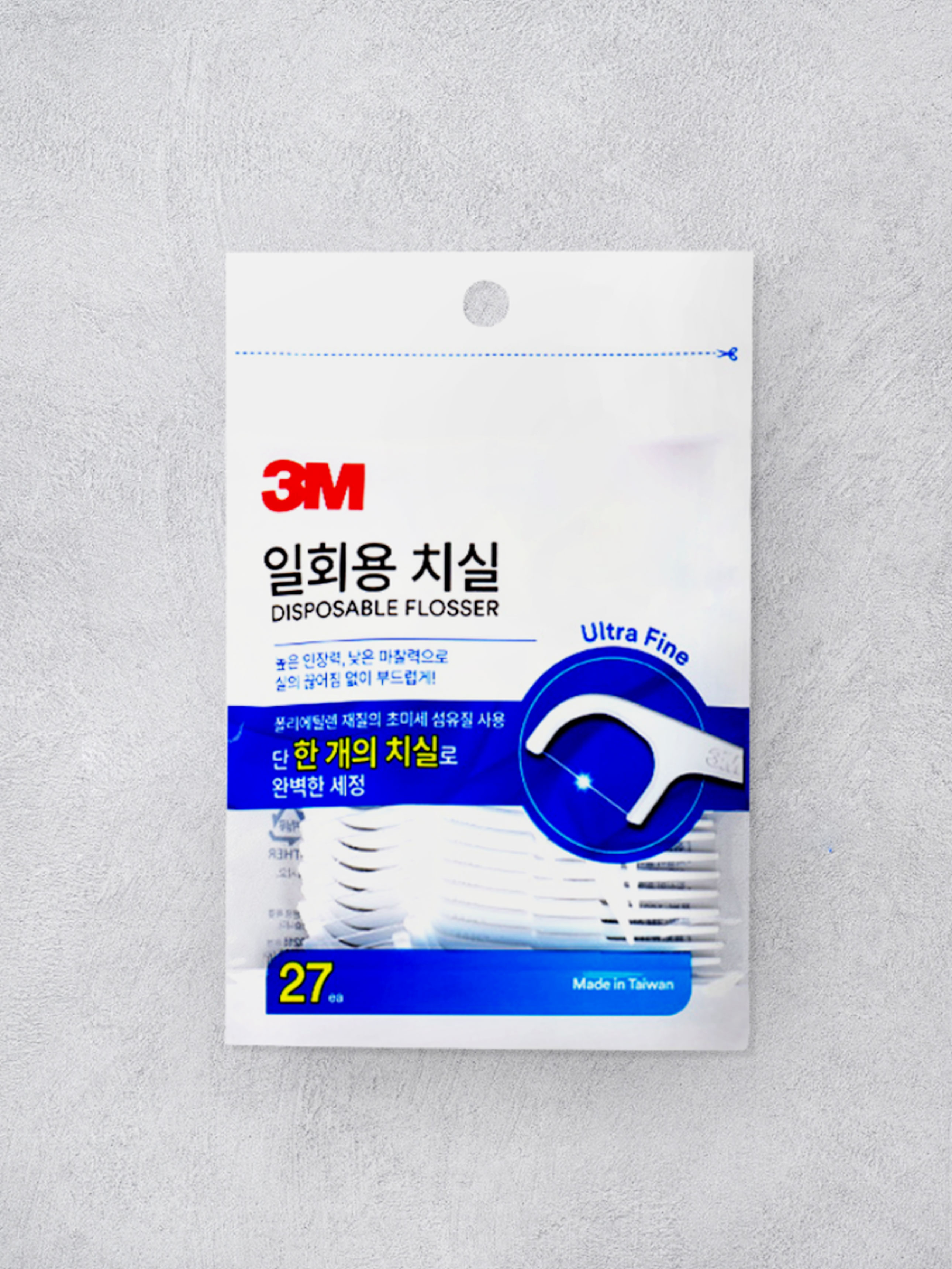 DAISO 3M Single Line Disposable Dental Floss 27P