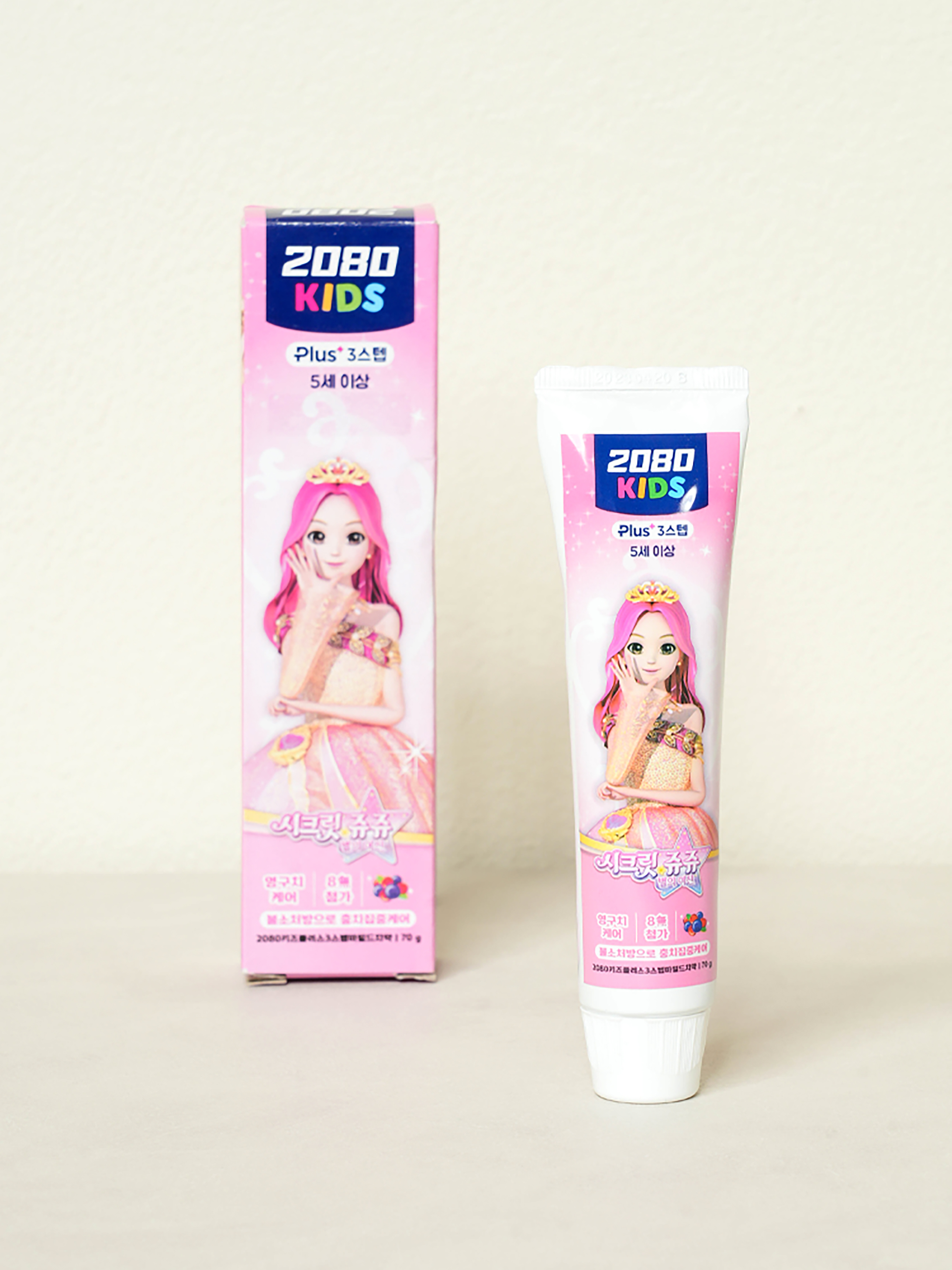 DAISO 2080 Kids 3 Step Secret Juju Toothpaste 70g