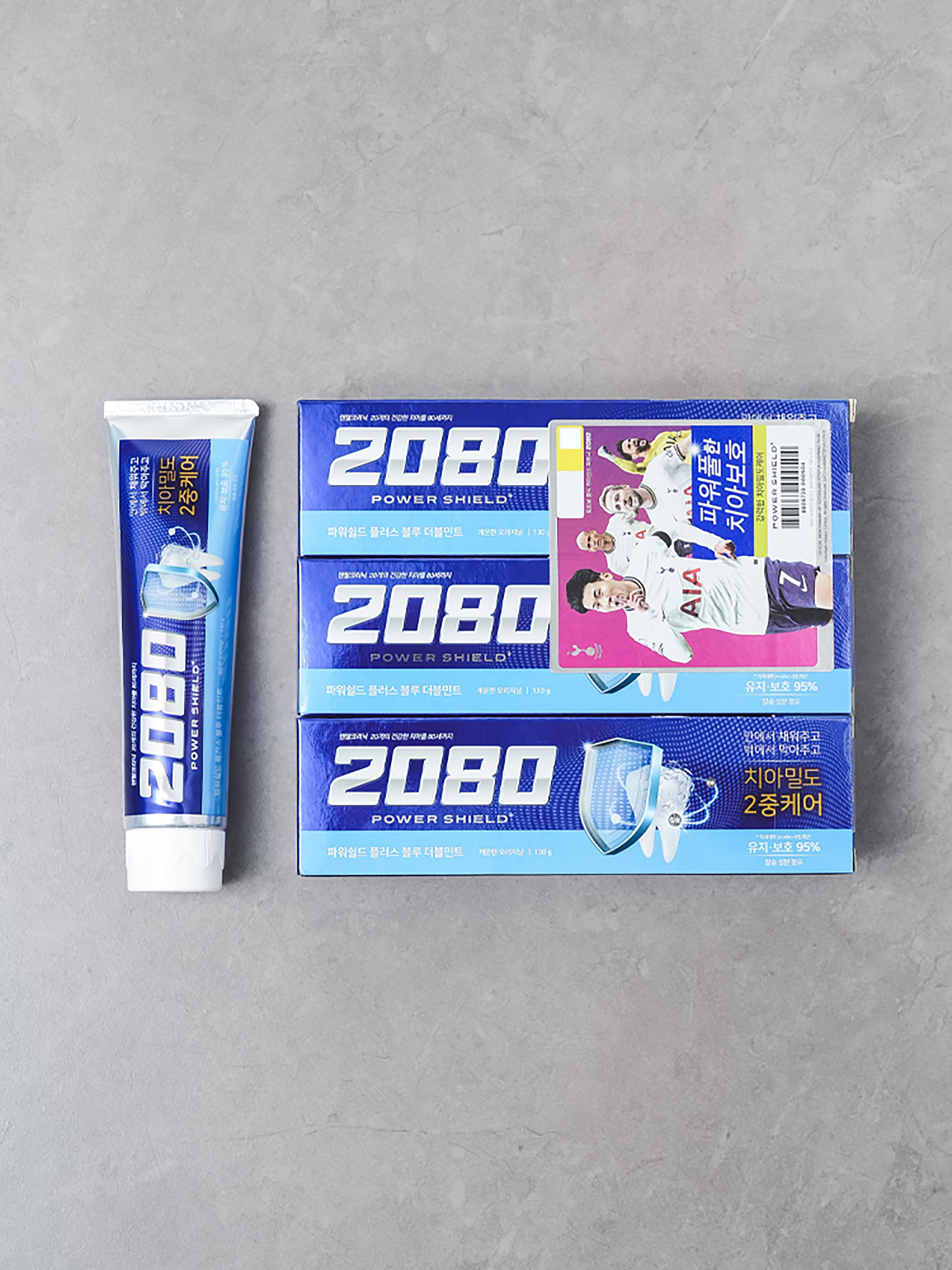 DAISO 2080 Power Shield Toothpaste (130g) 3 Pack