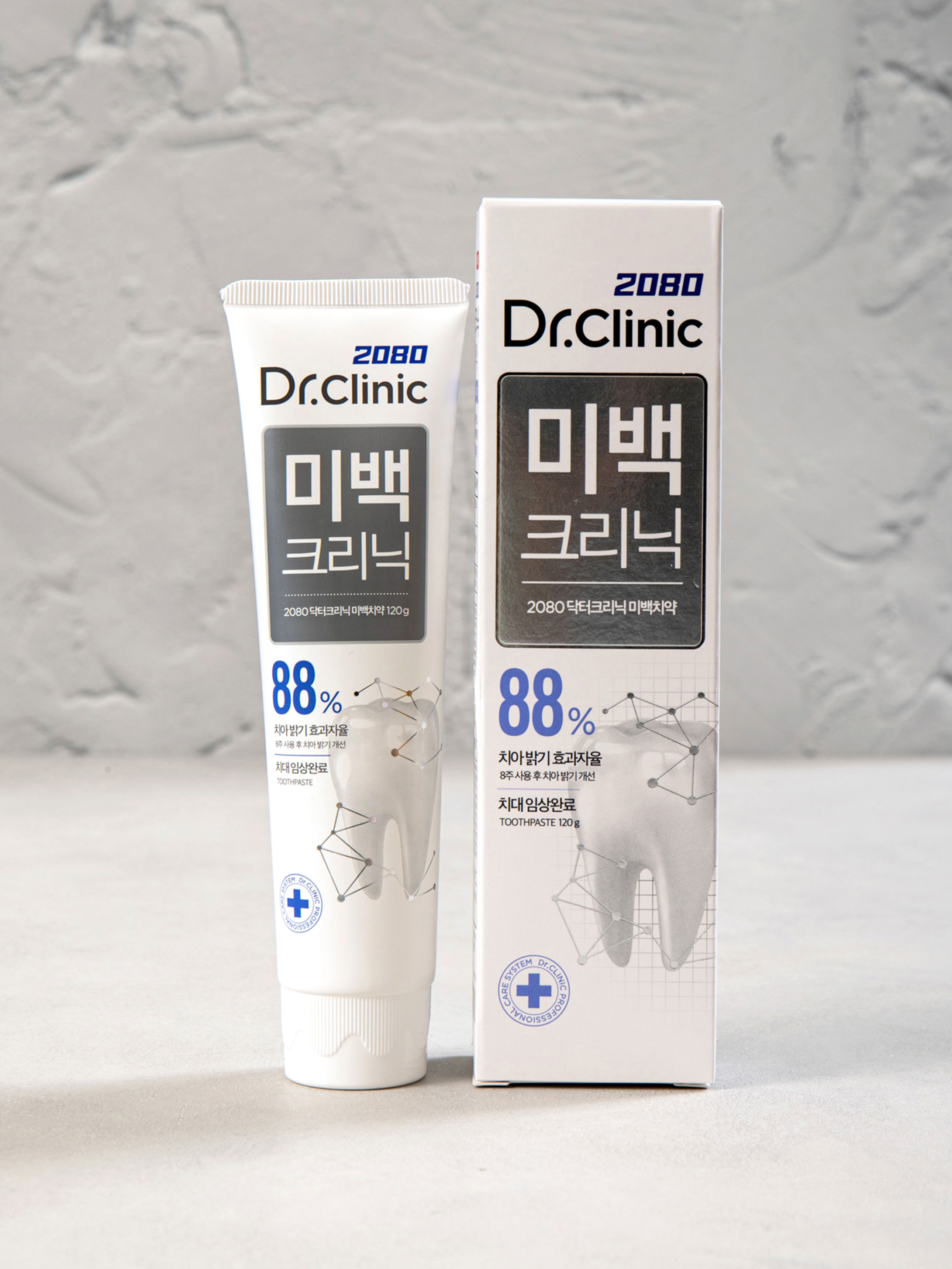 DAISO 2080 Doctor Clinic Whitening Toothpaste (120g)