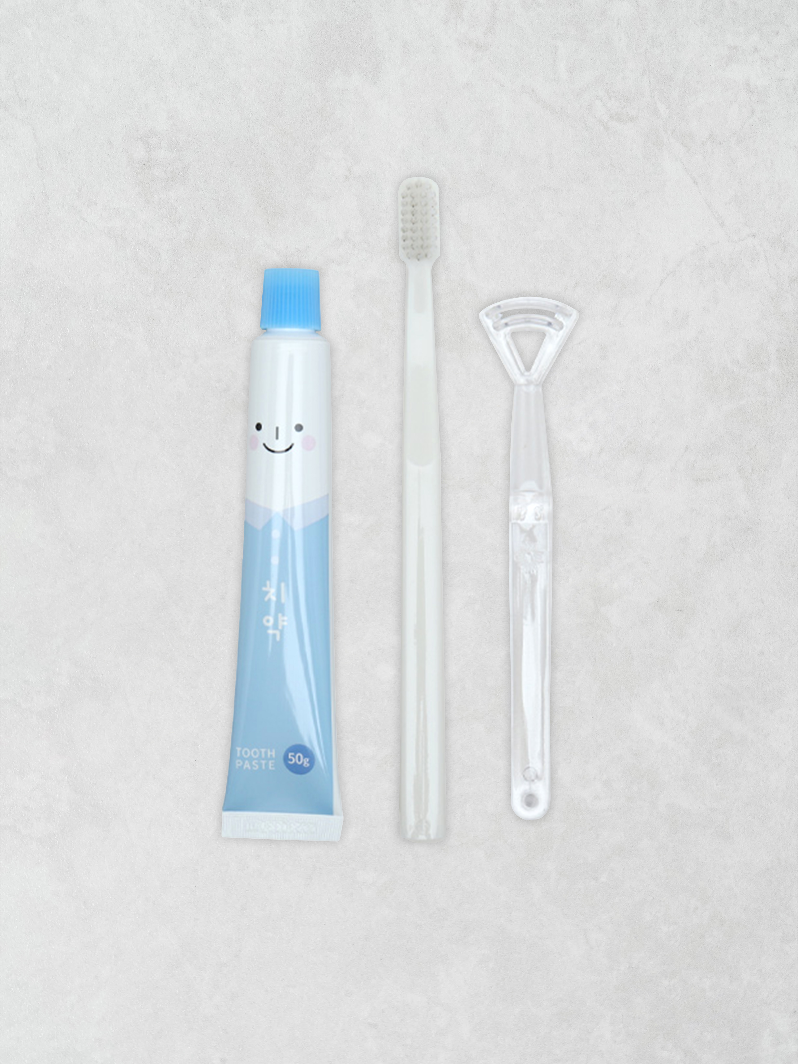 DAISO Portable Toothpaste & Toothbrush Set