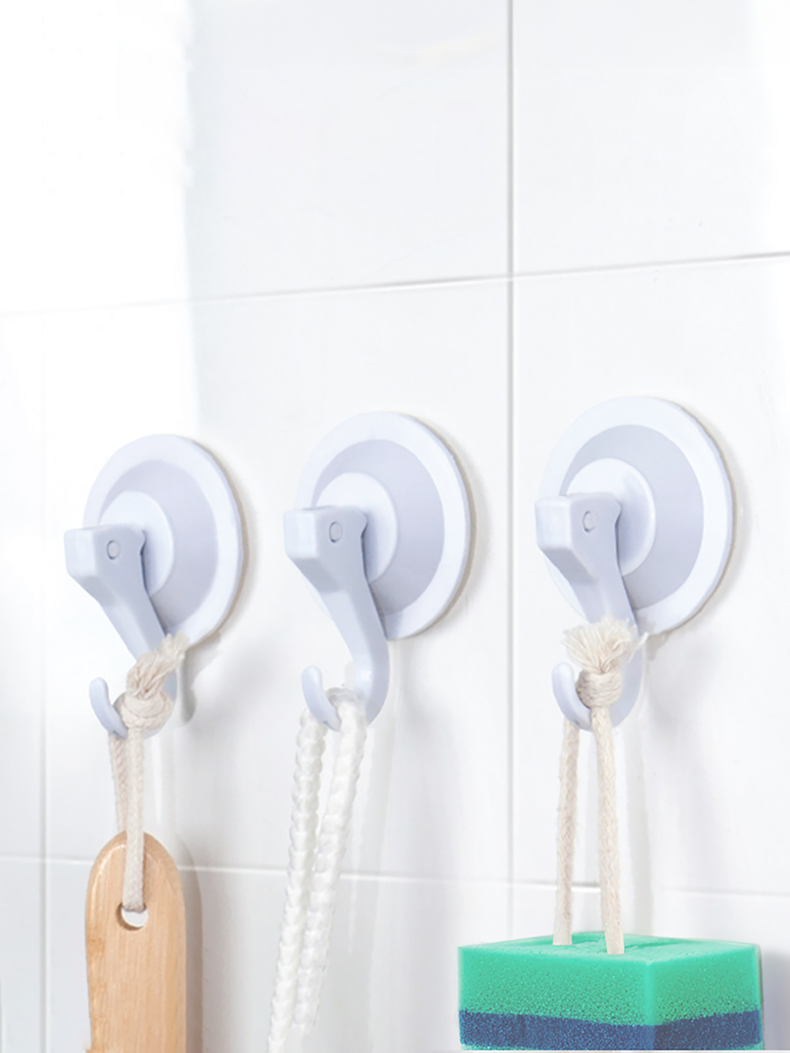 DAISO Lever suction hook 3P/SET